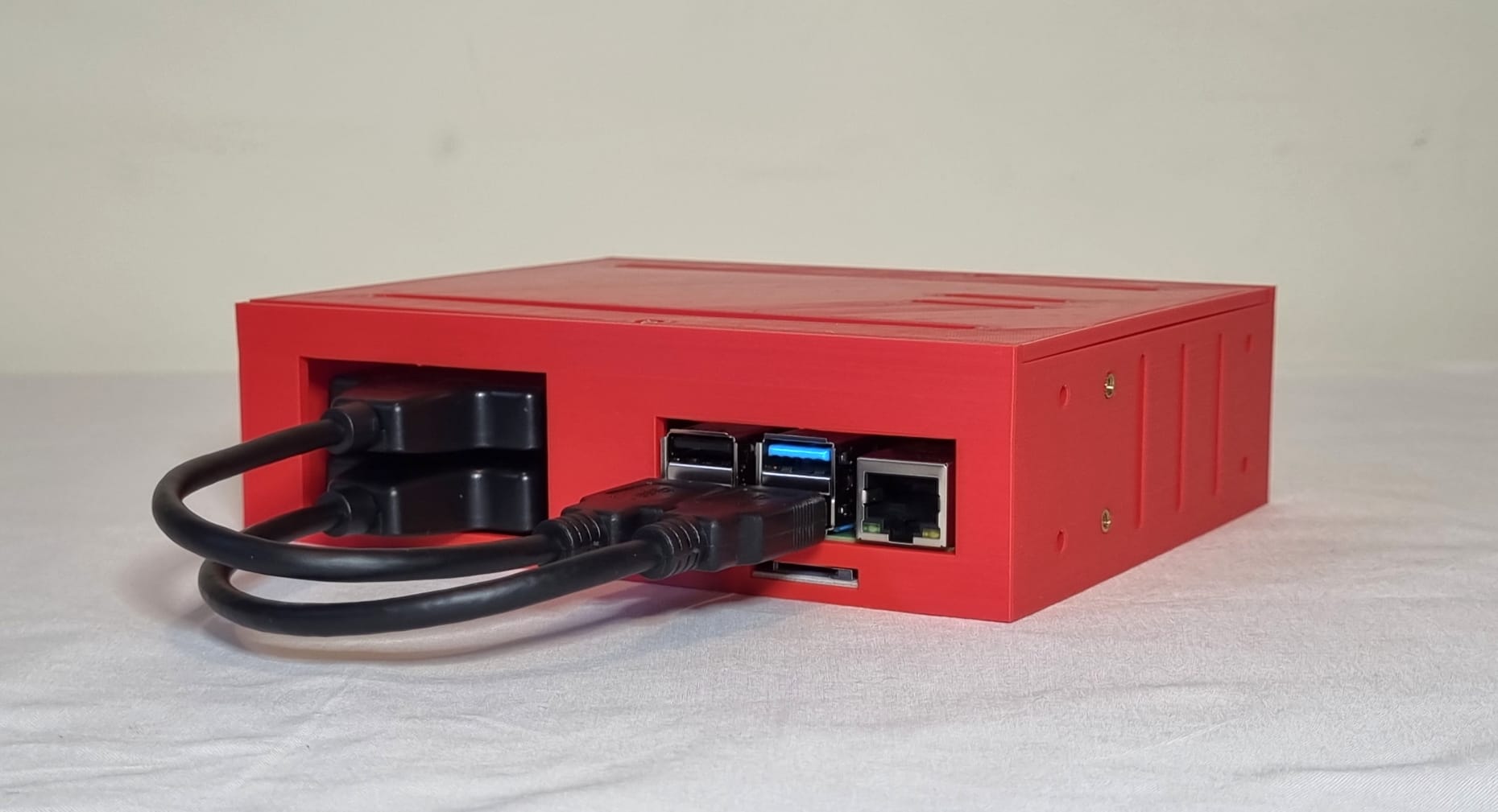 1u Raspberry Pi NAS (2 x 2.5' drives)