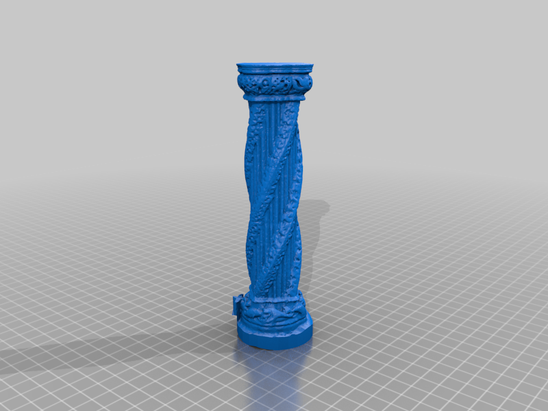 Apprentice Pillar from Rosslyn Chapel
