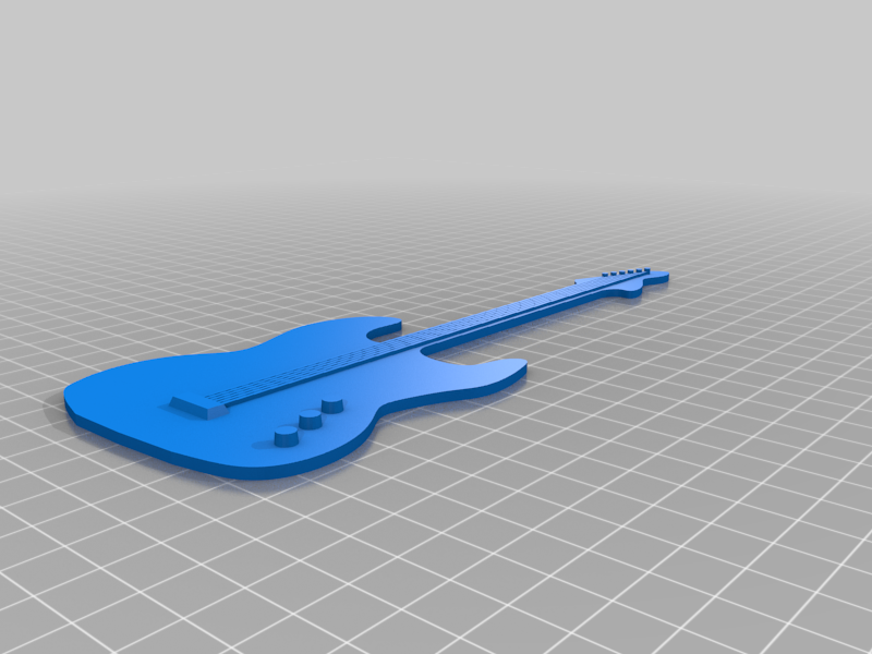 Guitar-Shape Present Box