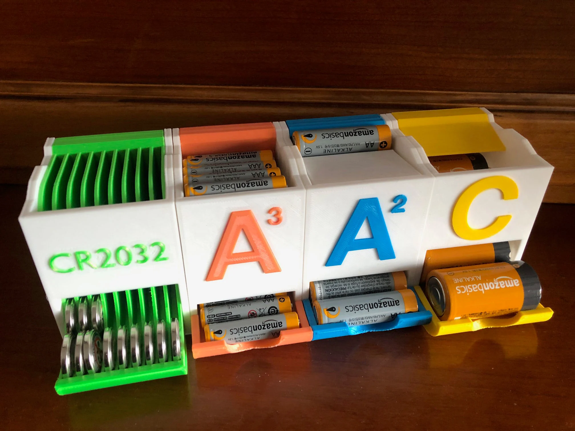 Stackable Battery Holders Improved