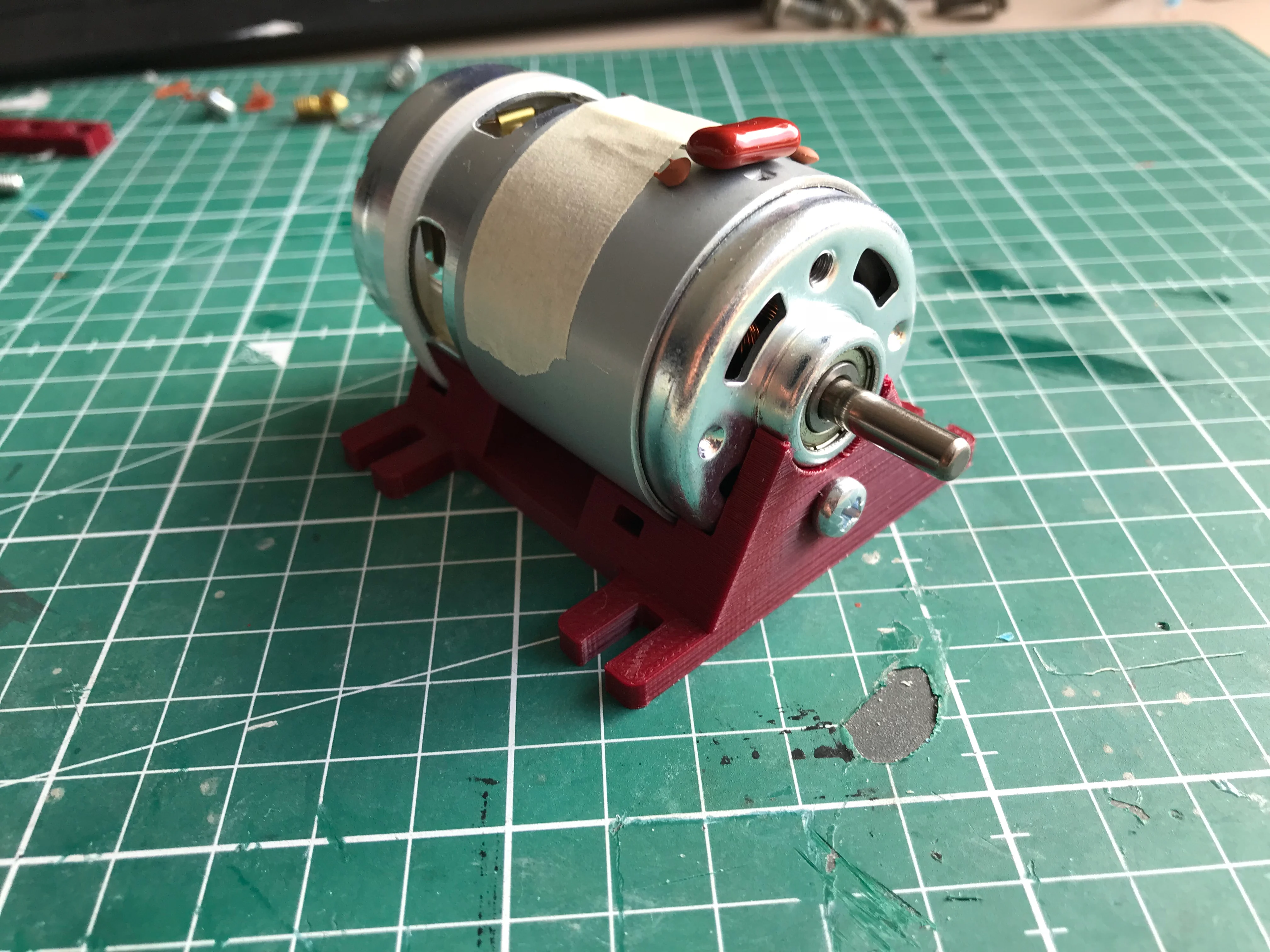 RC motor support 775