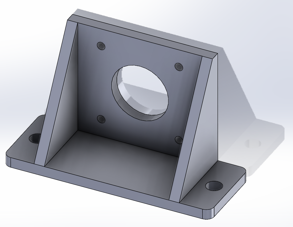 NEMA17 Bracket for 3030 Extrusion