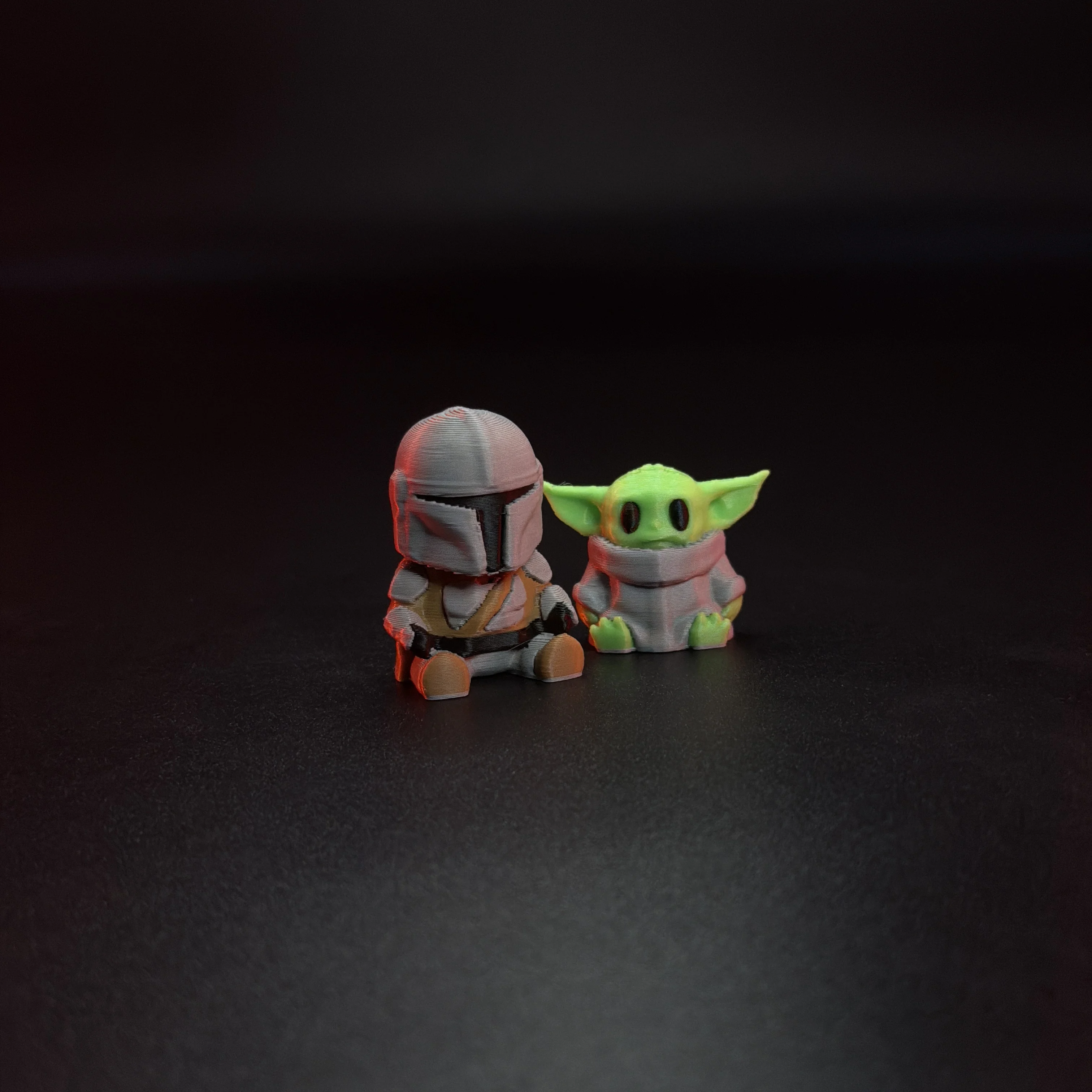 Mandalorian & Baby Yoda Mini figure