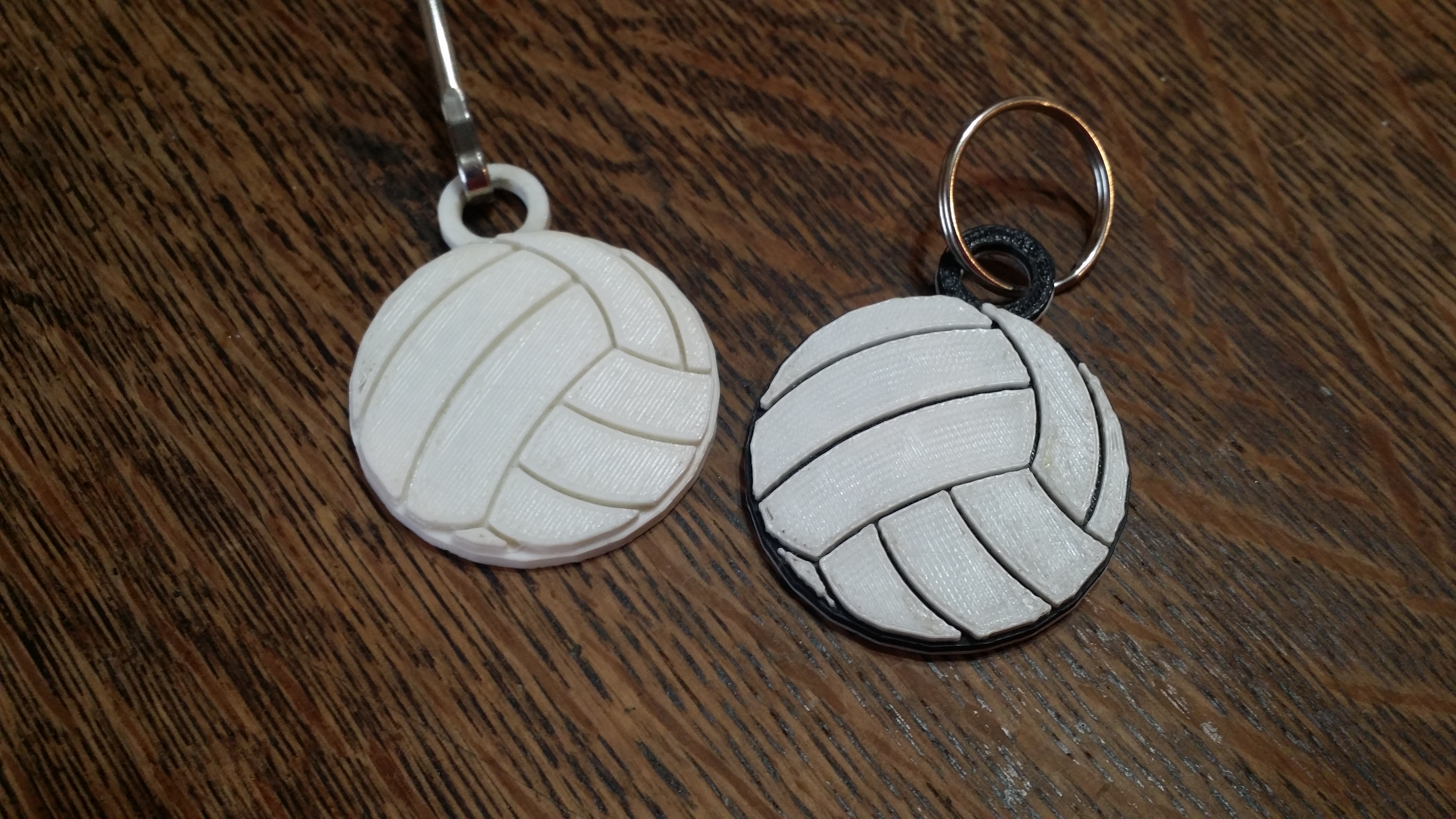 Volleyball Keychain