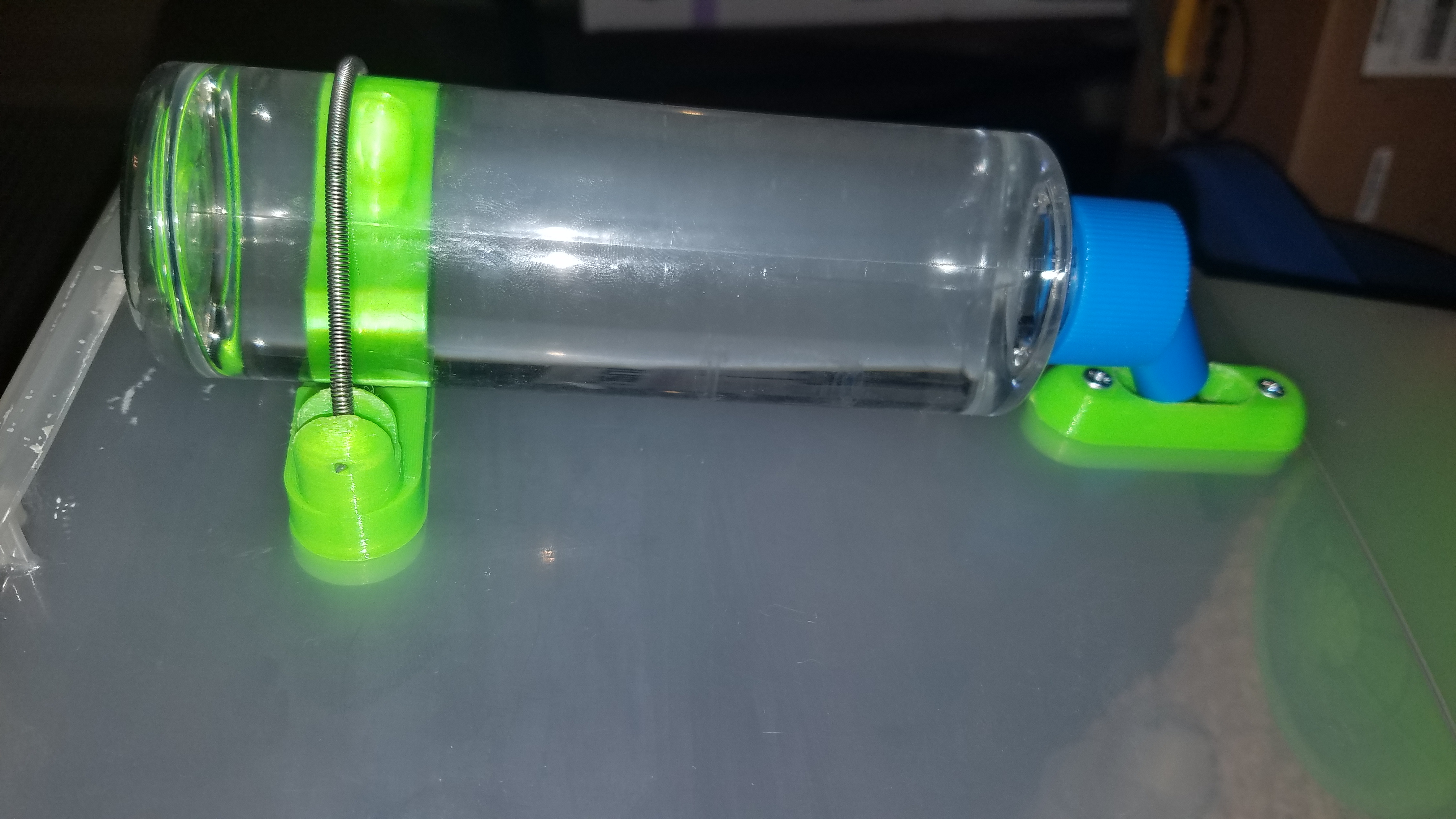 Hamster Bottle Adapter Bracket