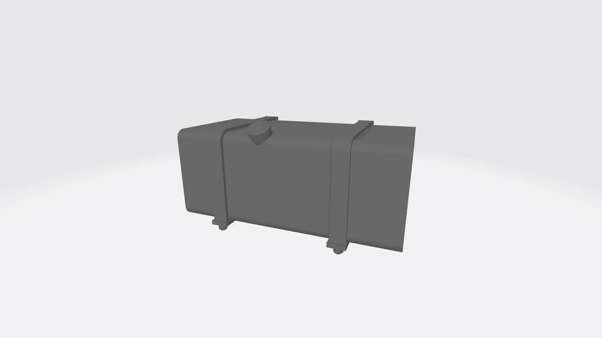 350 L tank fuel for kamaz in 1/18