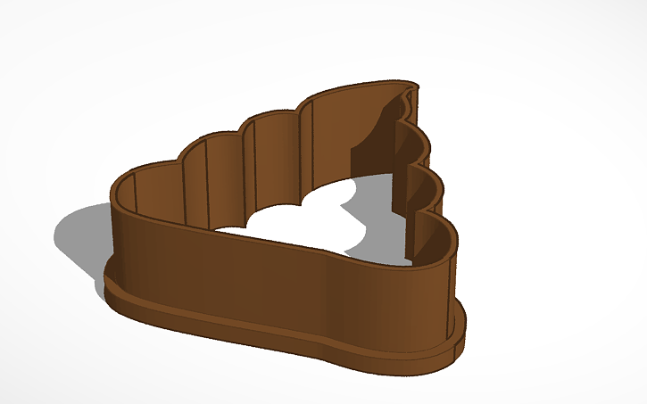 Poop Emoji Cookie Cutter