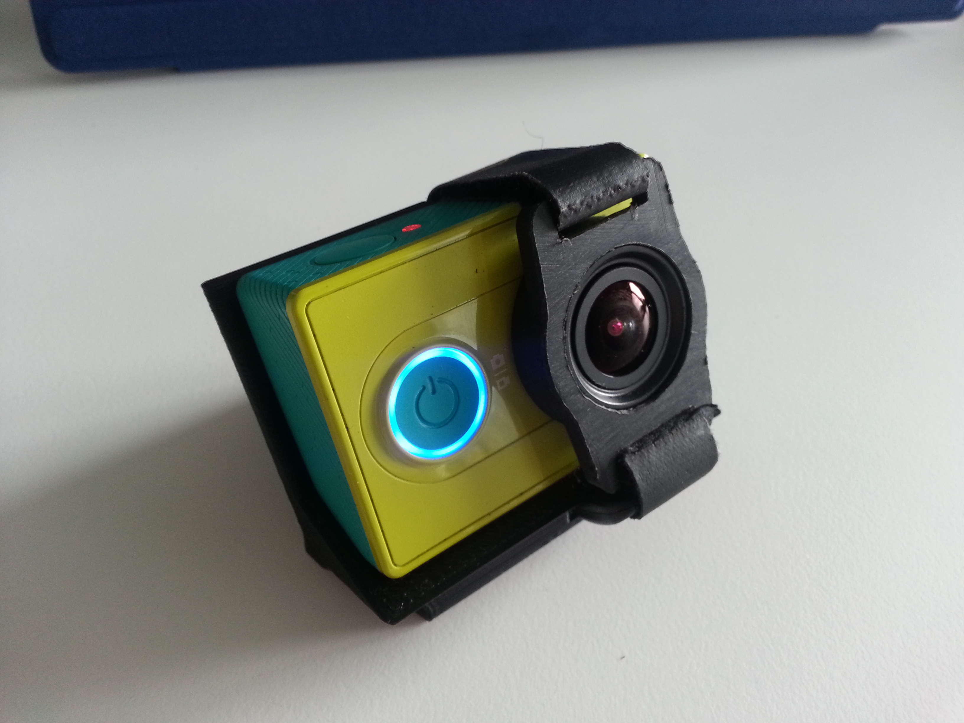 Xiaomi Yi Camera lens strap mount. In 20,25 and 30 degrees.