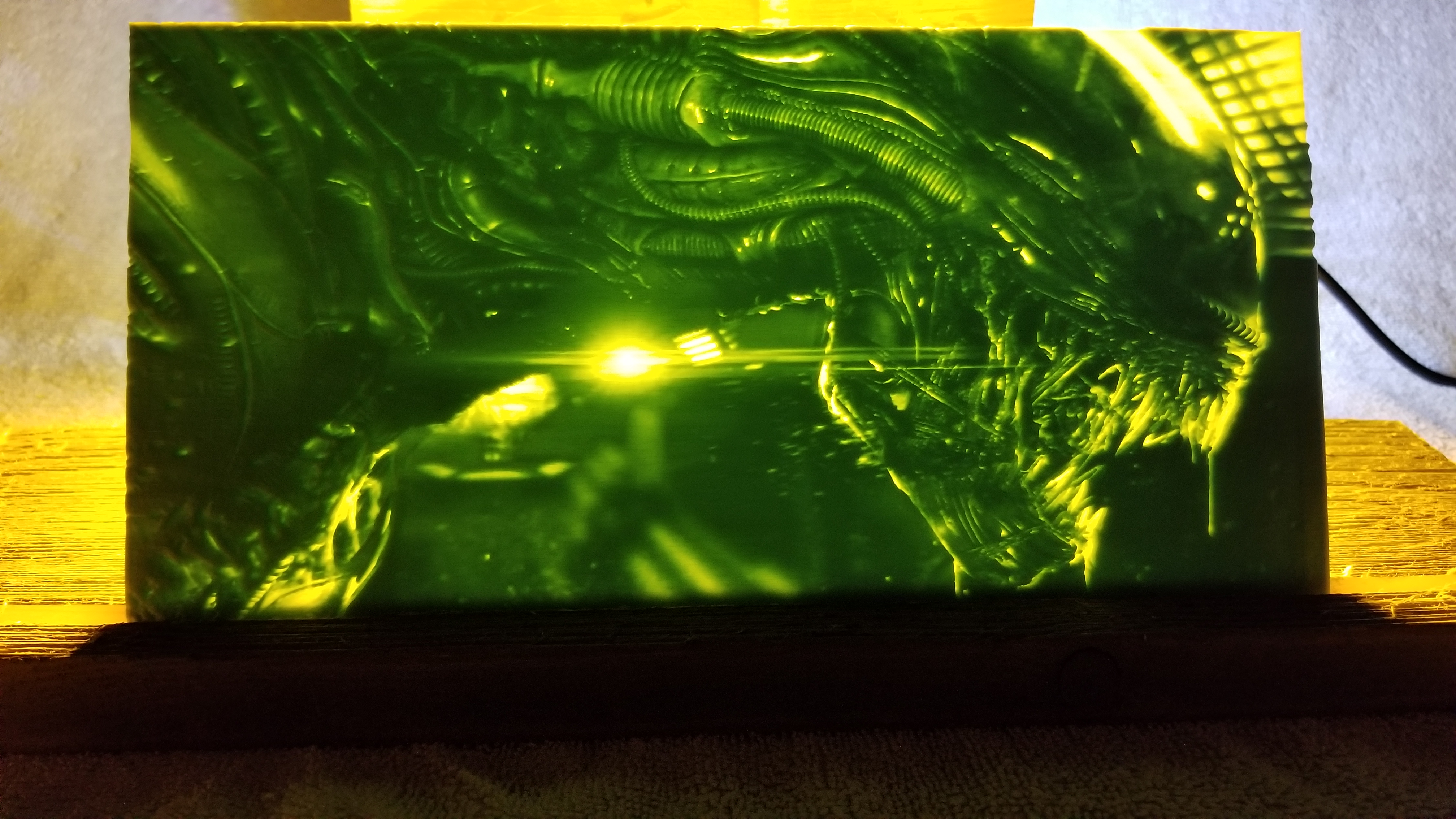 Alien Xenomorph Lithophane