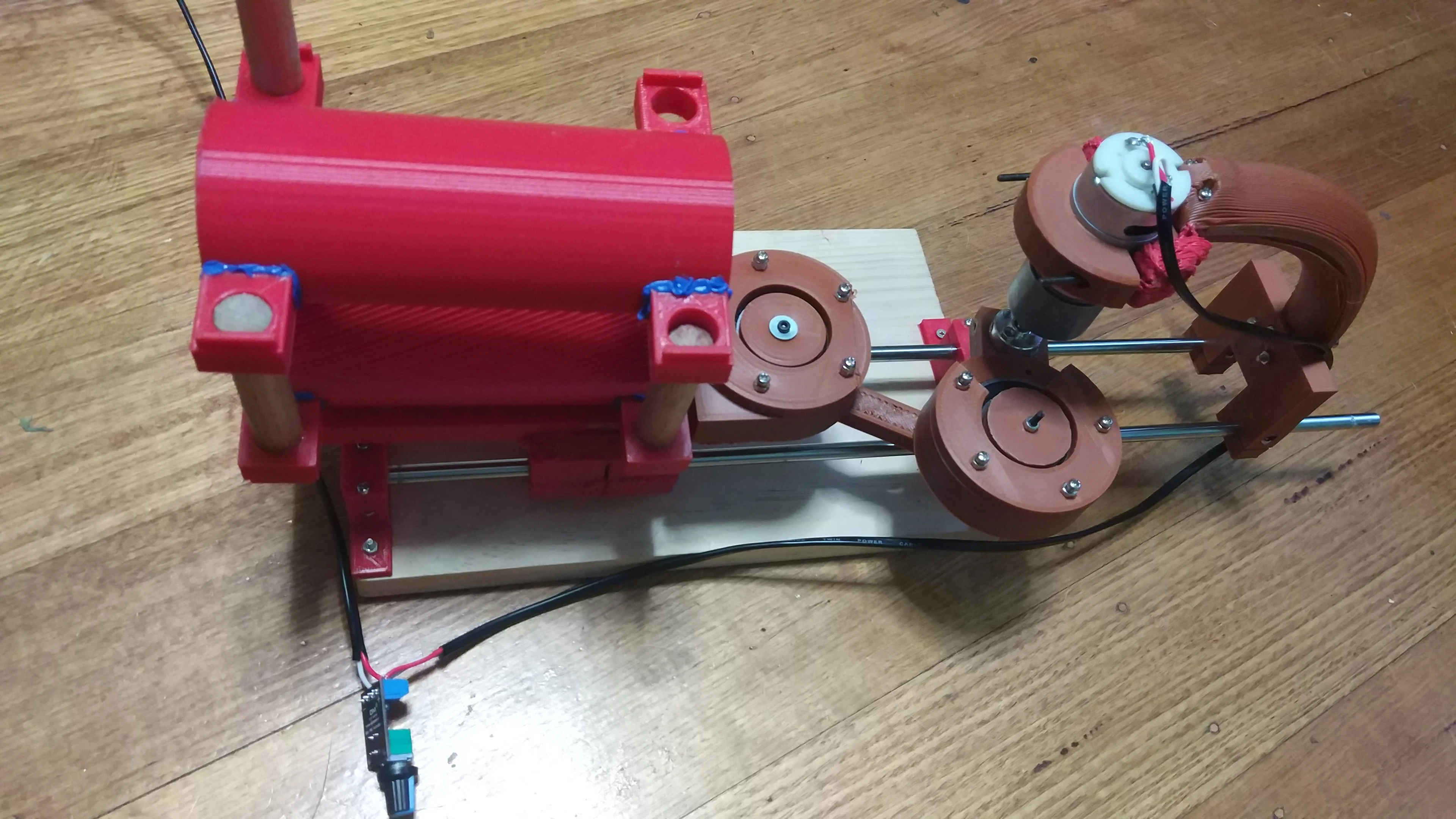 motor driven happy ending machine for DIT and bad dragon sleeves (alpha)