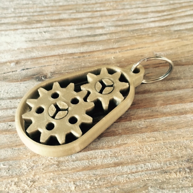 Gearbox Keychain