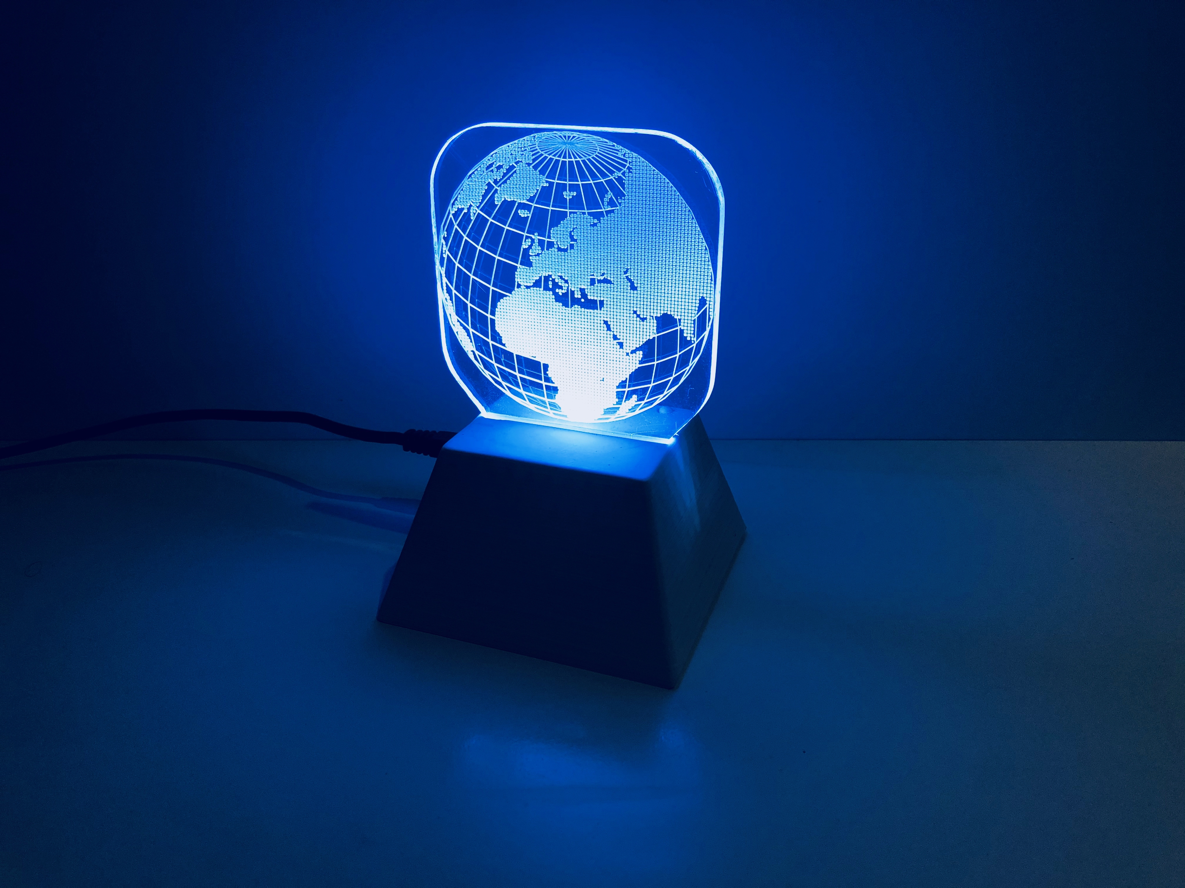 Acrylic logo holder