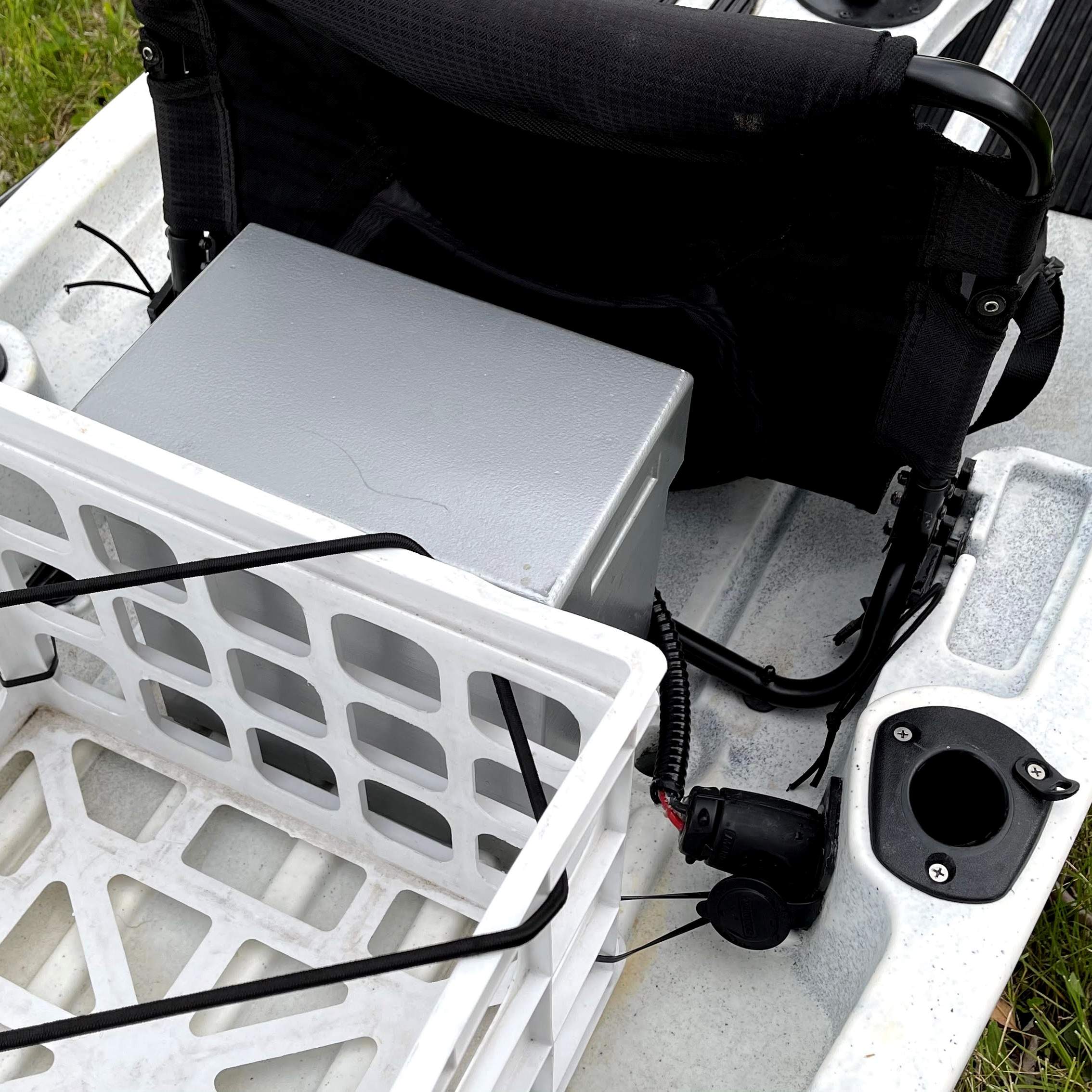 Kayak Battery Box - Li-Iron Phosphate 12V 55AH
