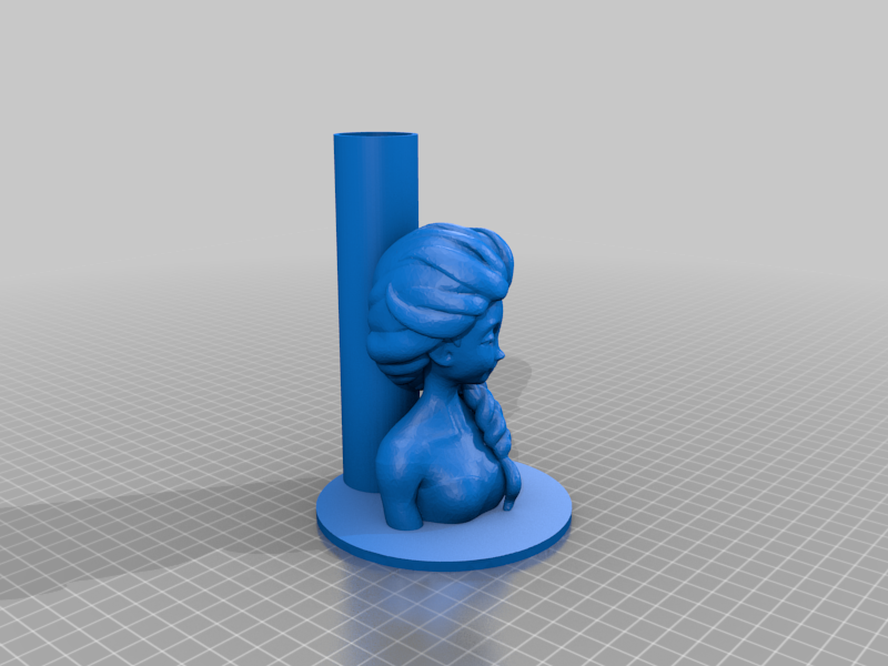 Socle de lampe Reine des neiges