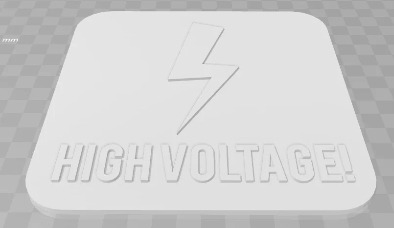 High Voltage Signage