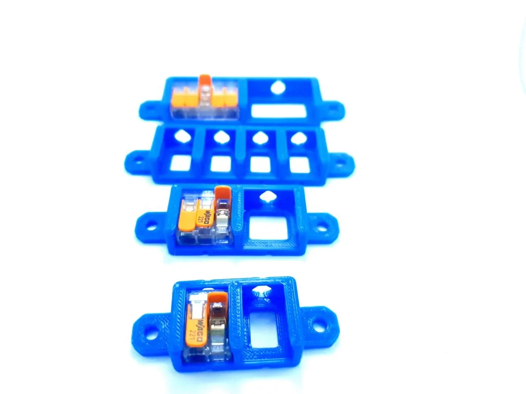 WAGO 221 bracket / mount / holder connector