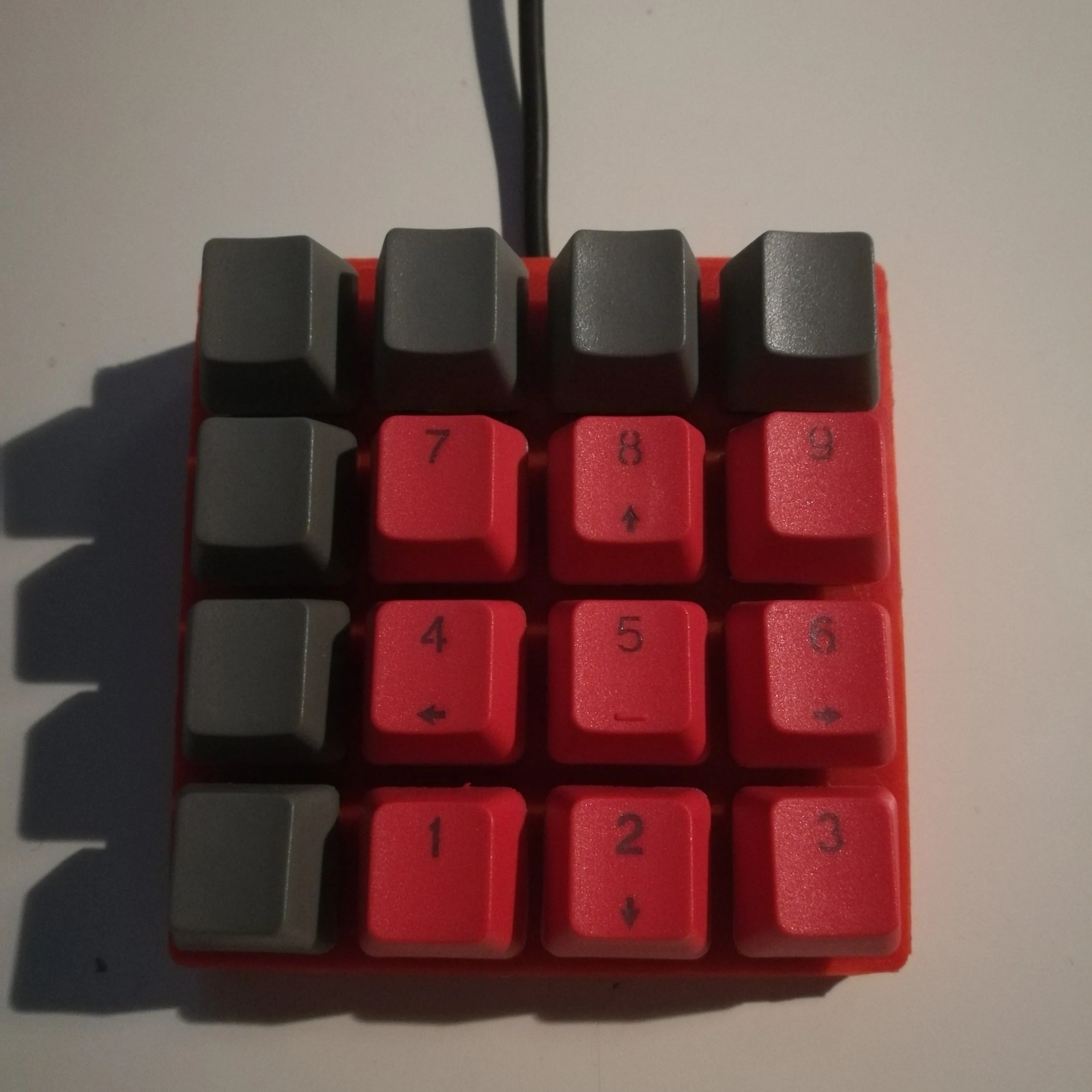 4 x 4 Mechanical Keypad frame