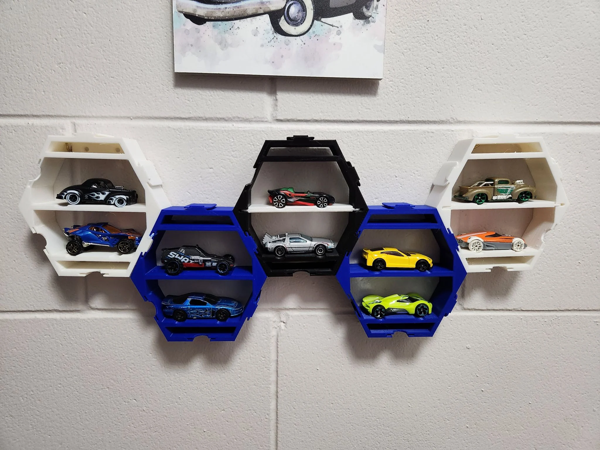 Hotwheels Hex Display