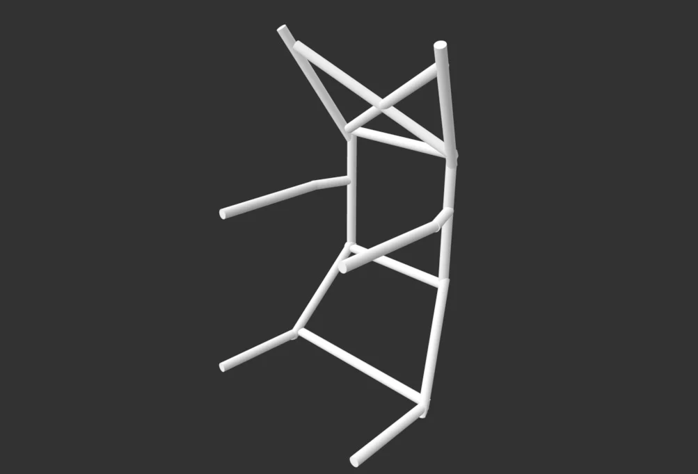 1/10 Nissan R34 GTR roll cage