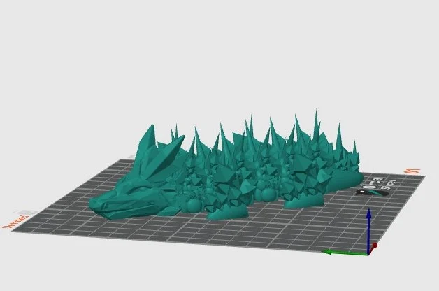 Flexi Cute Baby Crystal Dragon