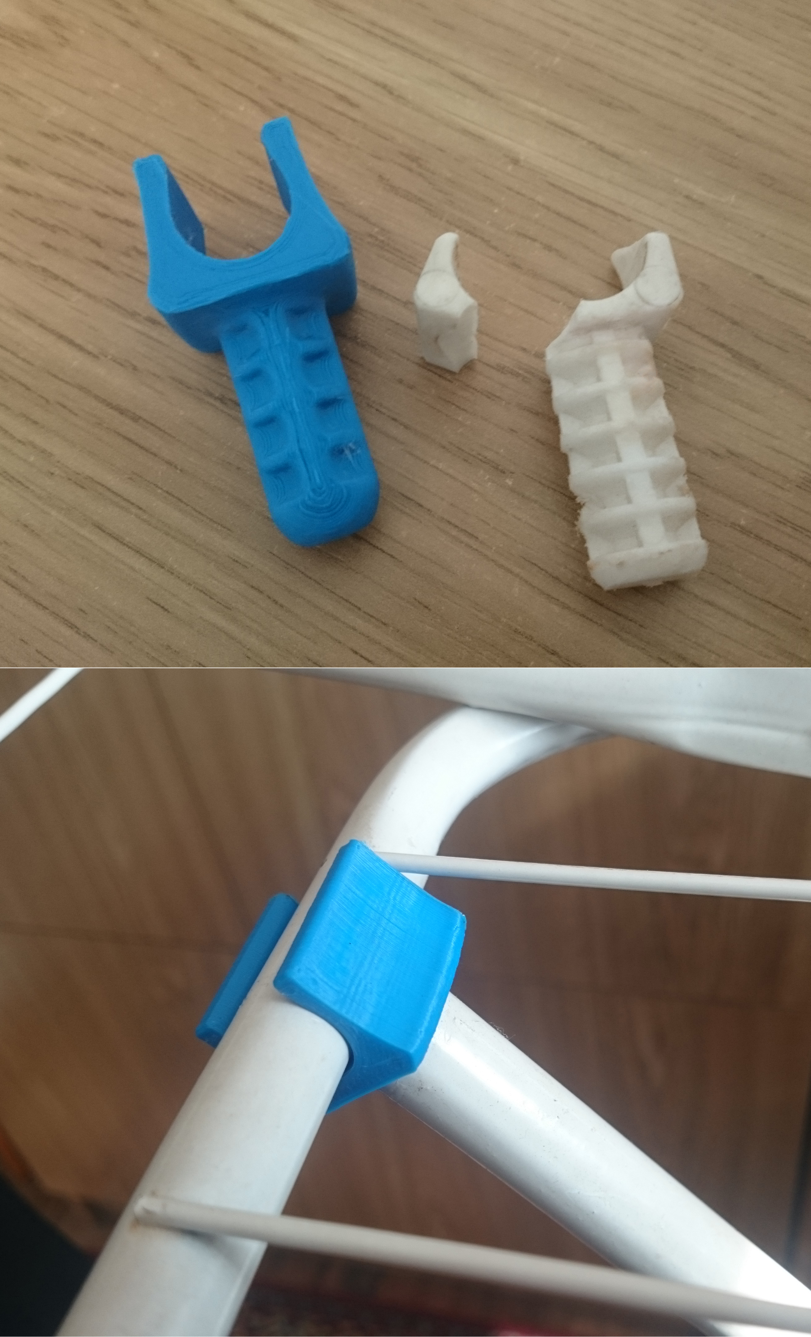 Wire cloth dryier cap / pipe holder