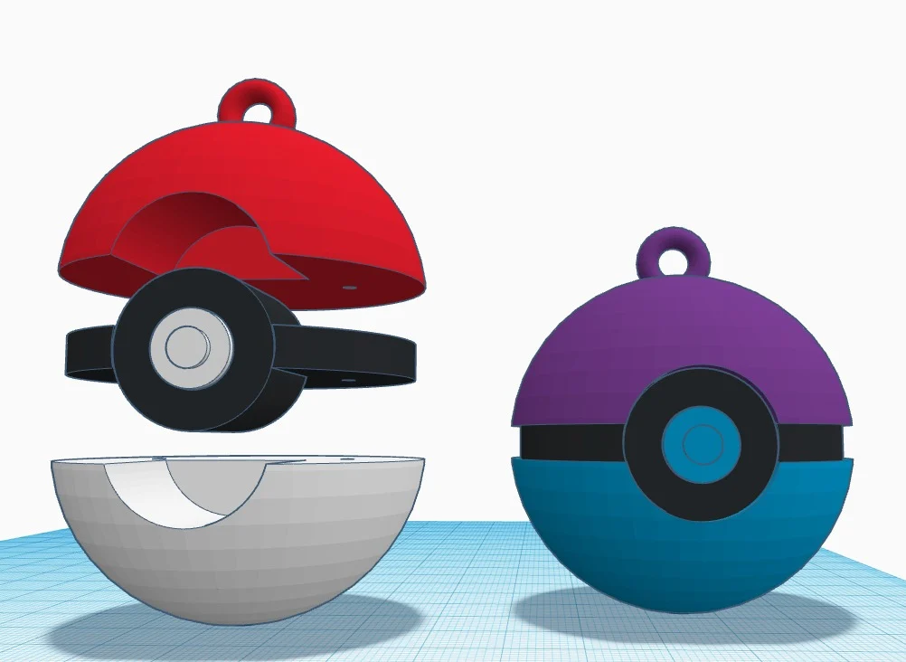 X-MAS Pokeball (multicolor)