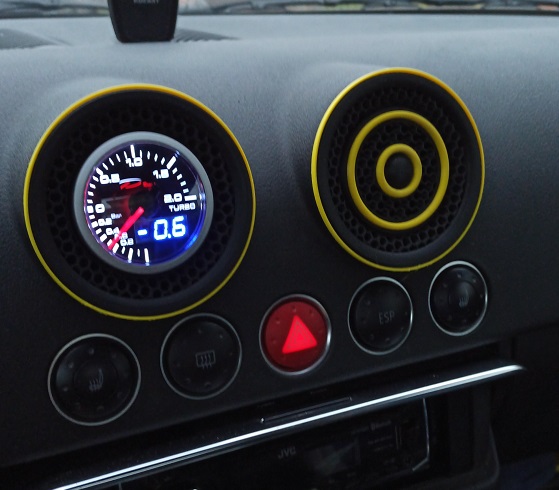 Bocchetta aria TT mk1 + manometro Turbo 52mm