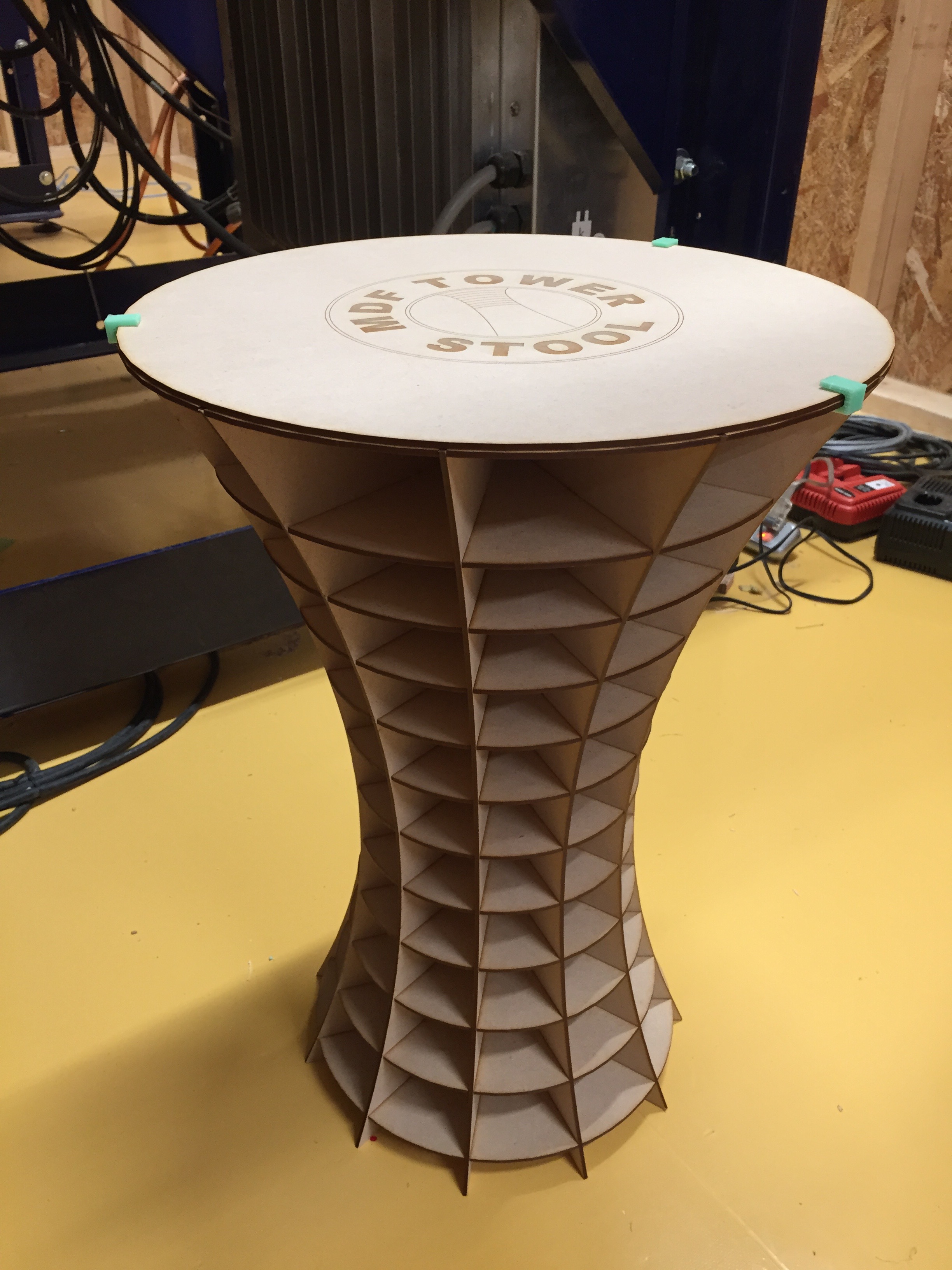 MDF TOWER STOOL