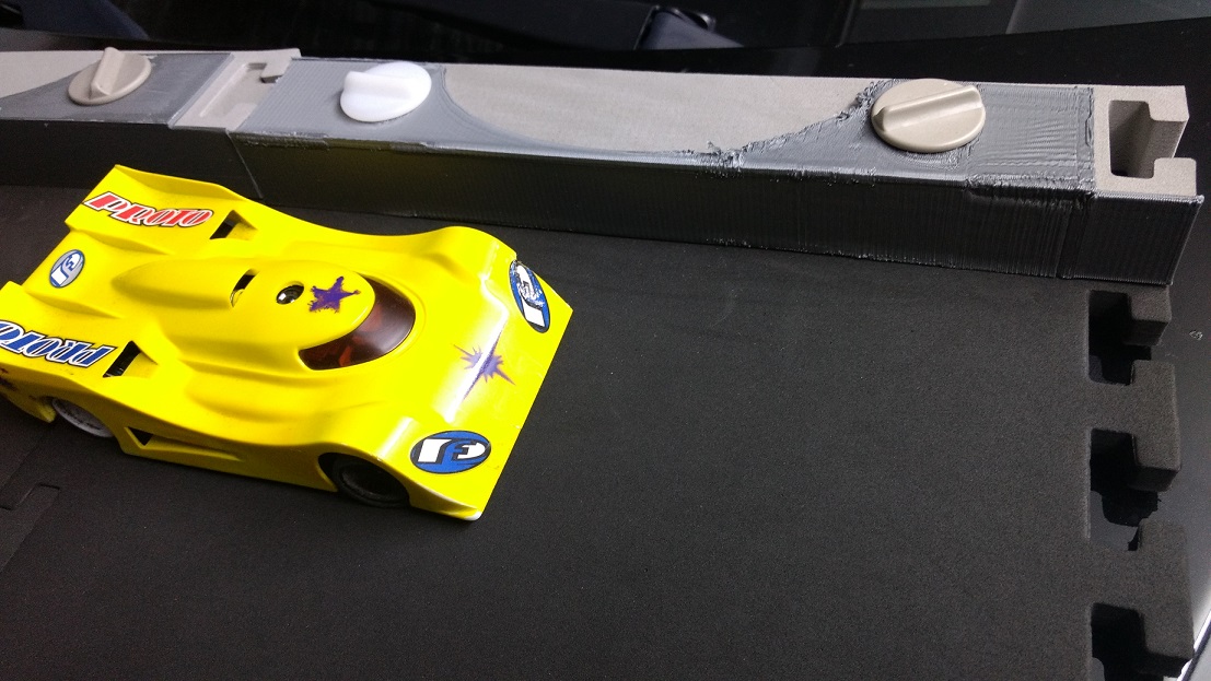 Mini-Z RCP-Track barrier cover for 30cm straight; Kantenschutz für RCP 30cm Gerade