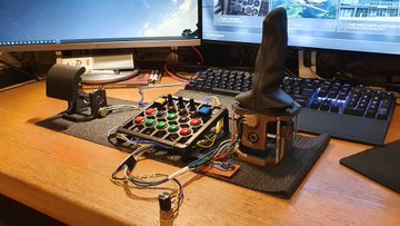Custom HOTAS PC Joystick