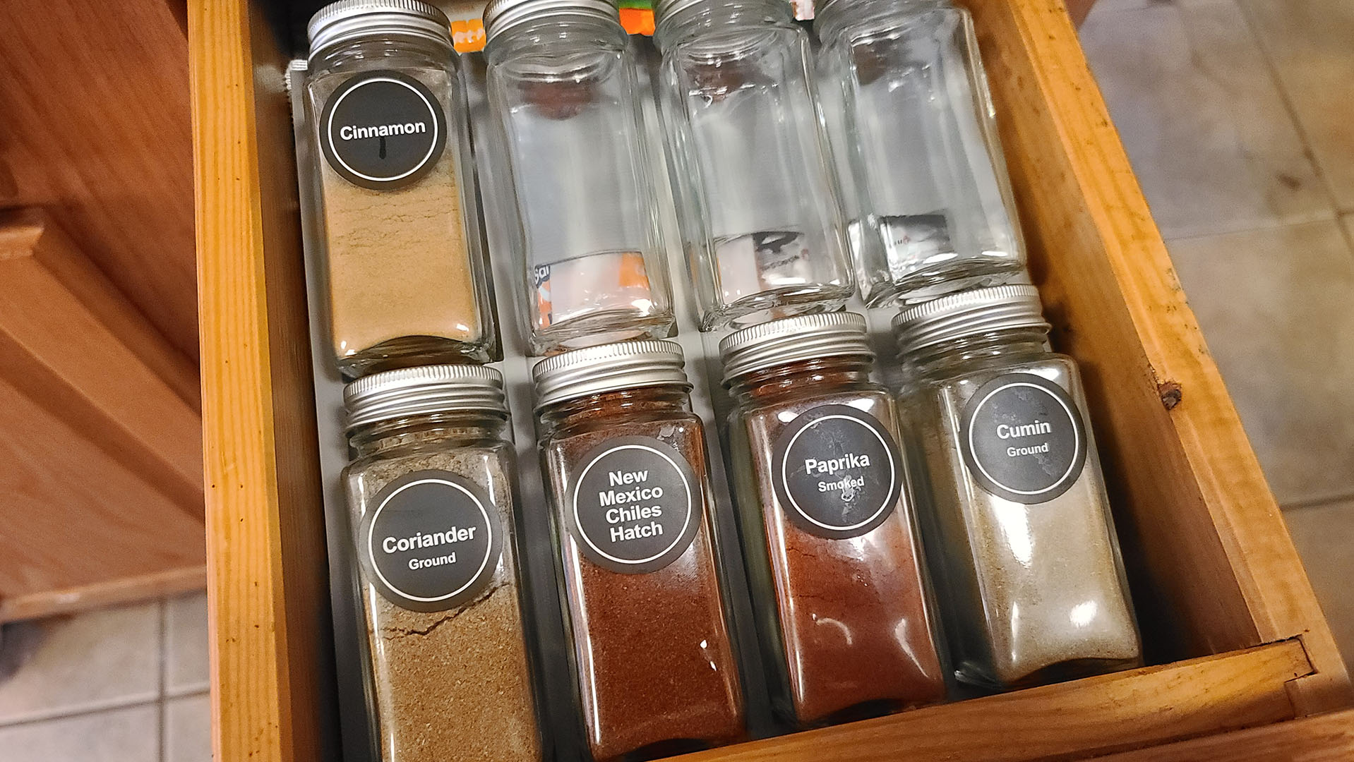 Drawer Spice Spacer (rack) - For any bottle