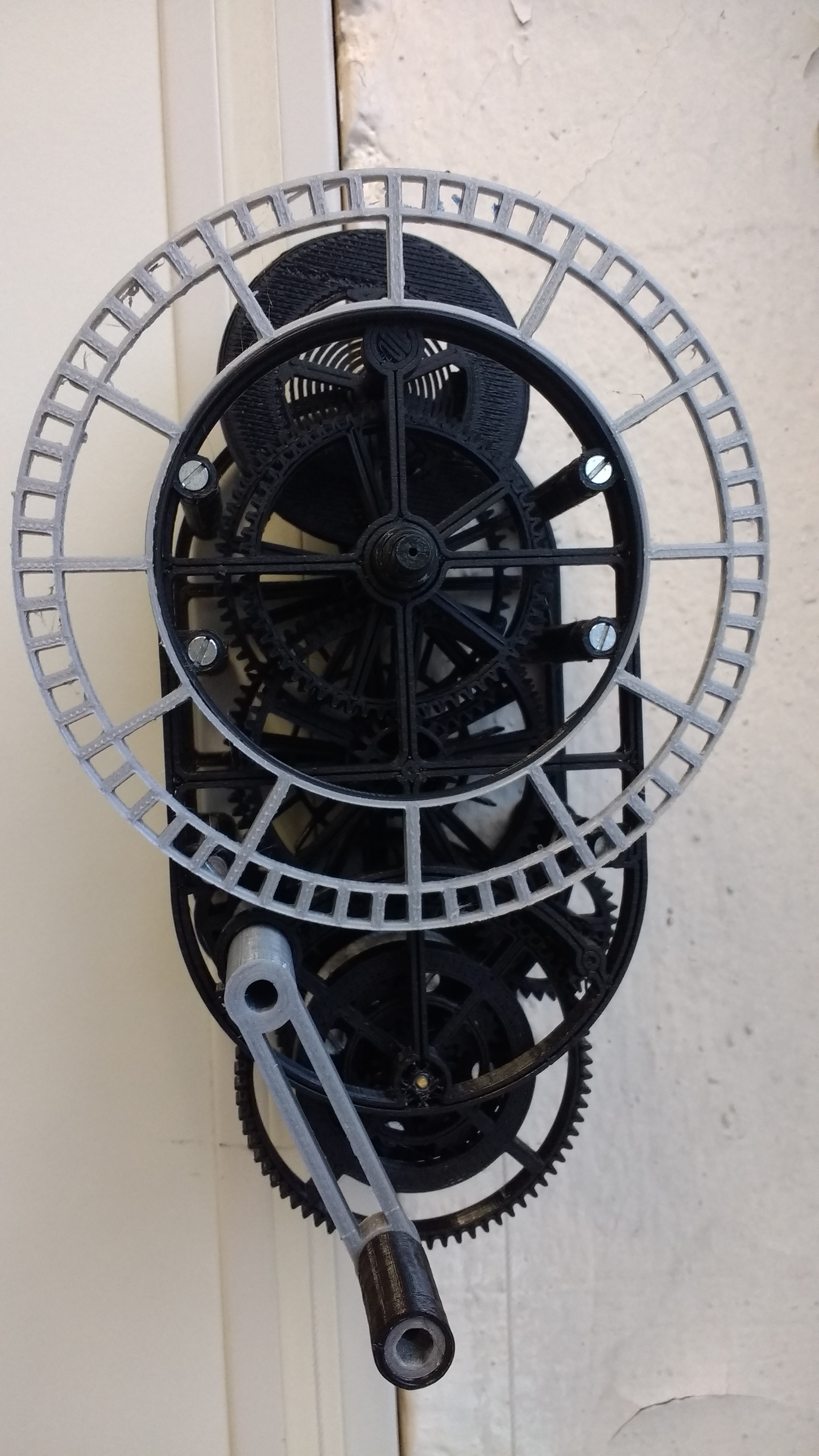 Skeleton Clockface
