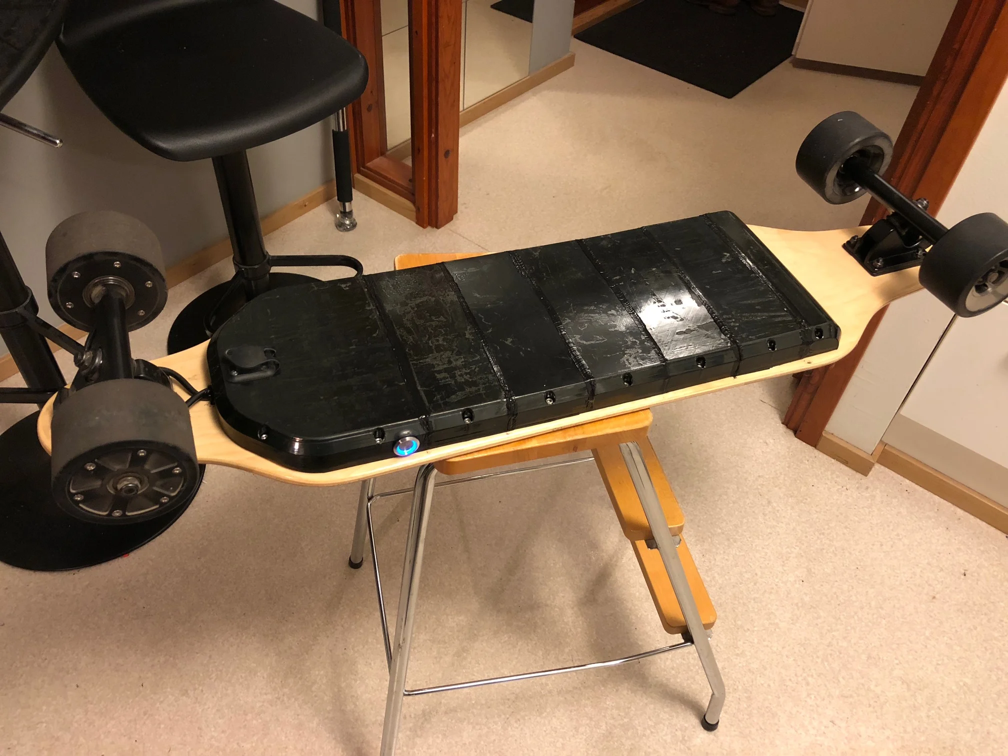 Modular Budget Electric Longboard Enclosure For N.E.S.E Modules
