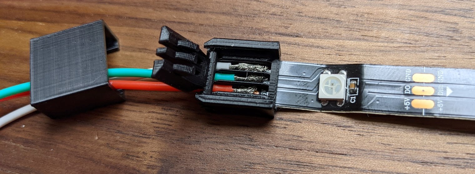 ARGB solderless clip, 3 wires