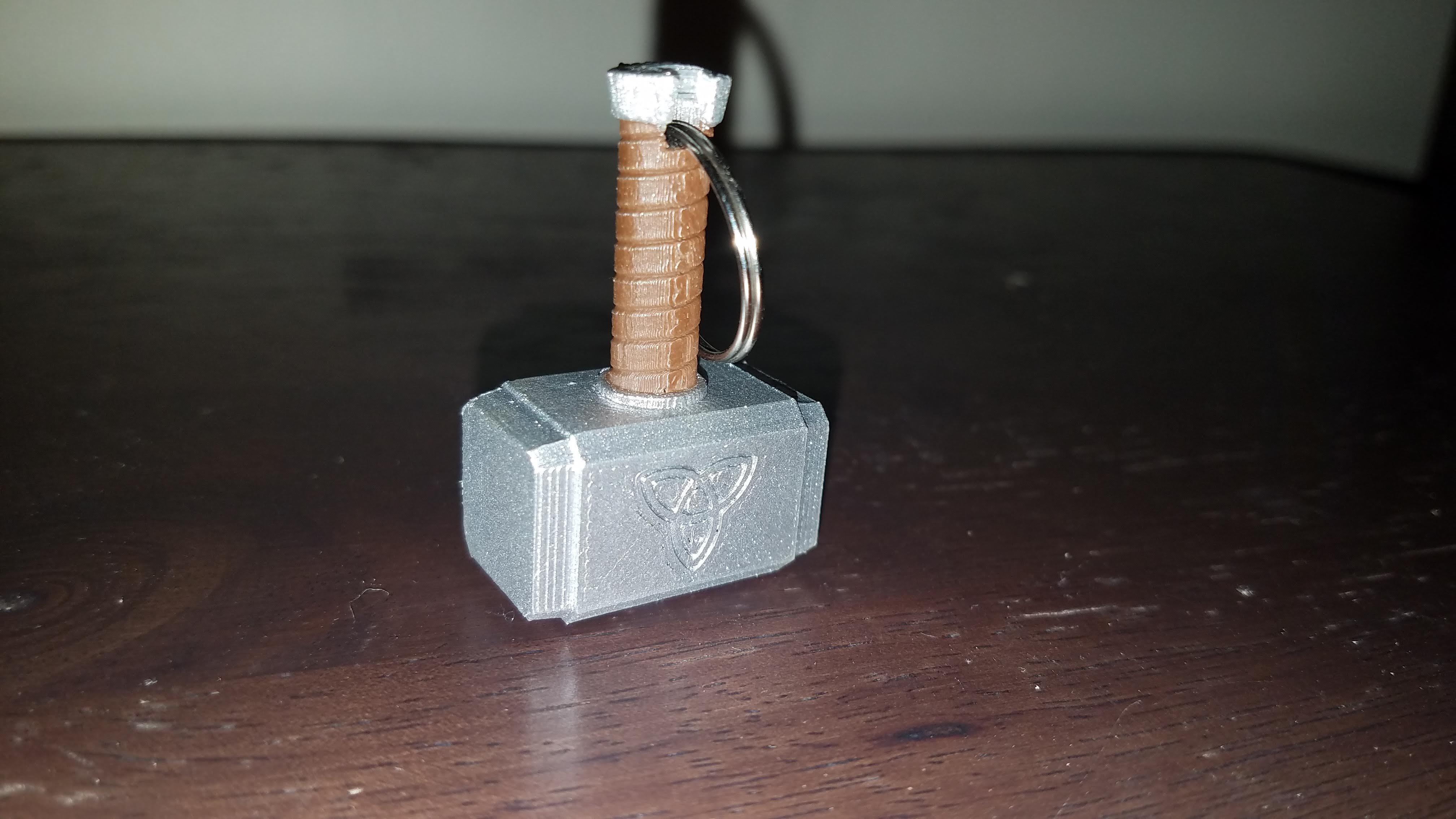 Thor Hammer Keychain
