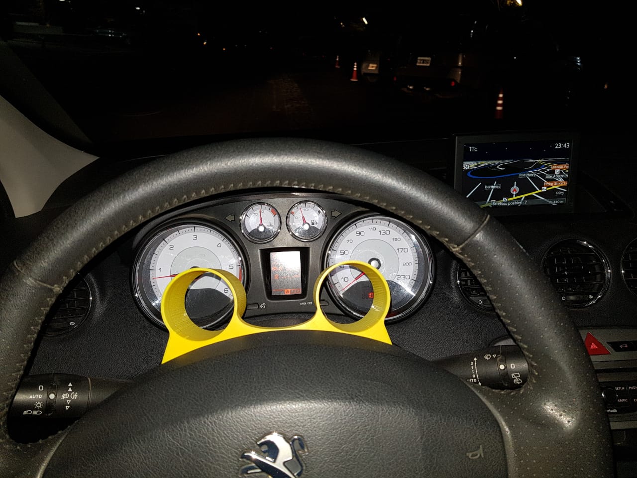 Peugeot 207 GTI/RC turbo pod