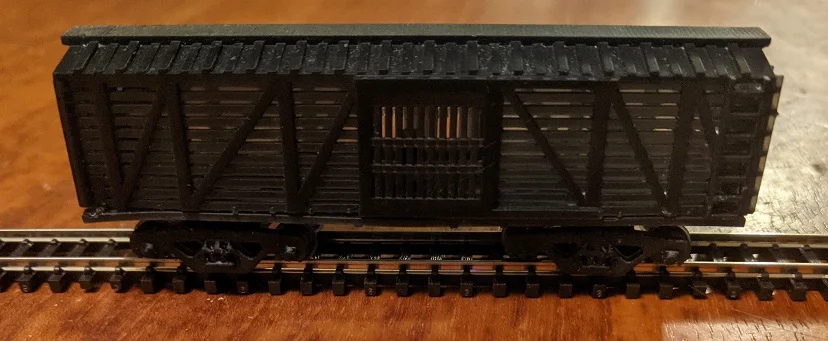 N Scale Cattle Wagon