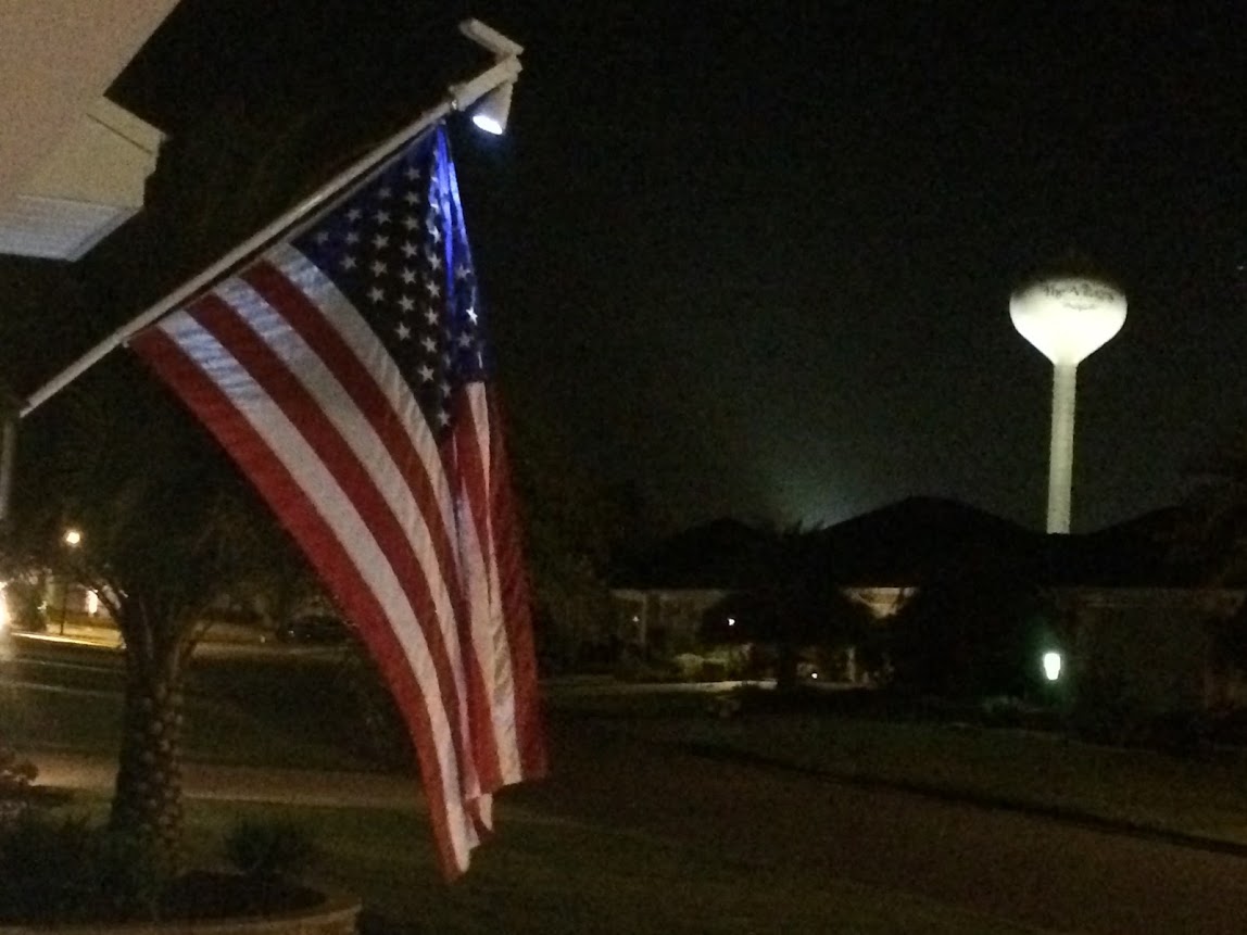 Flagpole light