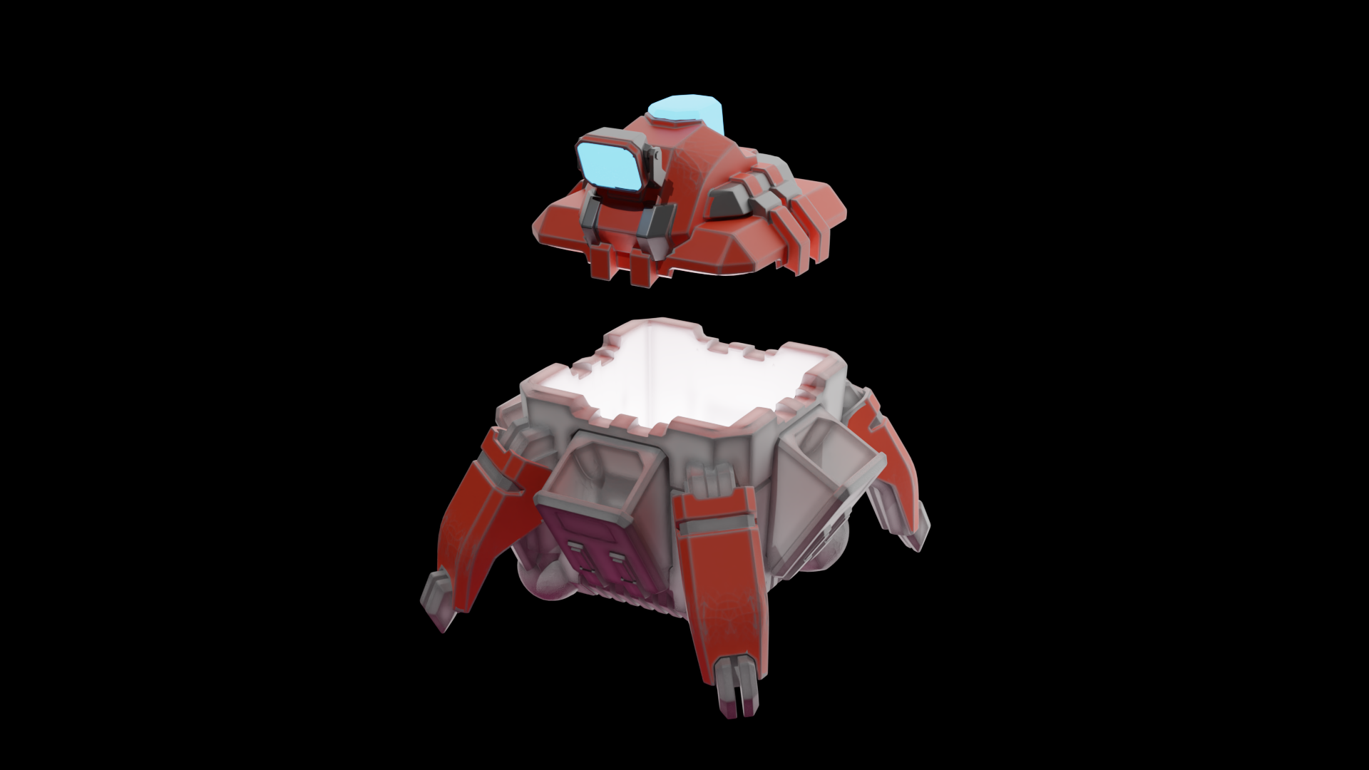 Molly Box / M.U.L.E - Deep rock Galactic - High Res and Original Mesh