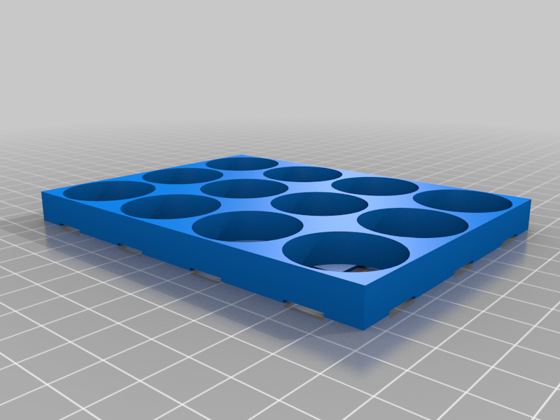 26650 3x4 battery tray