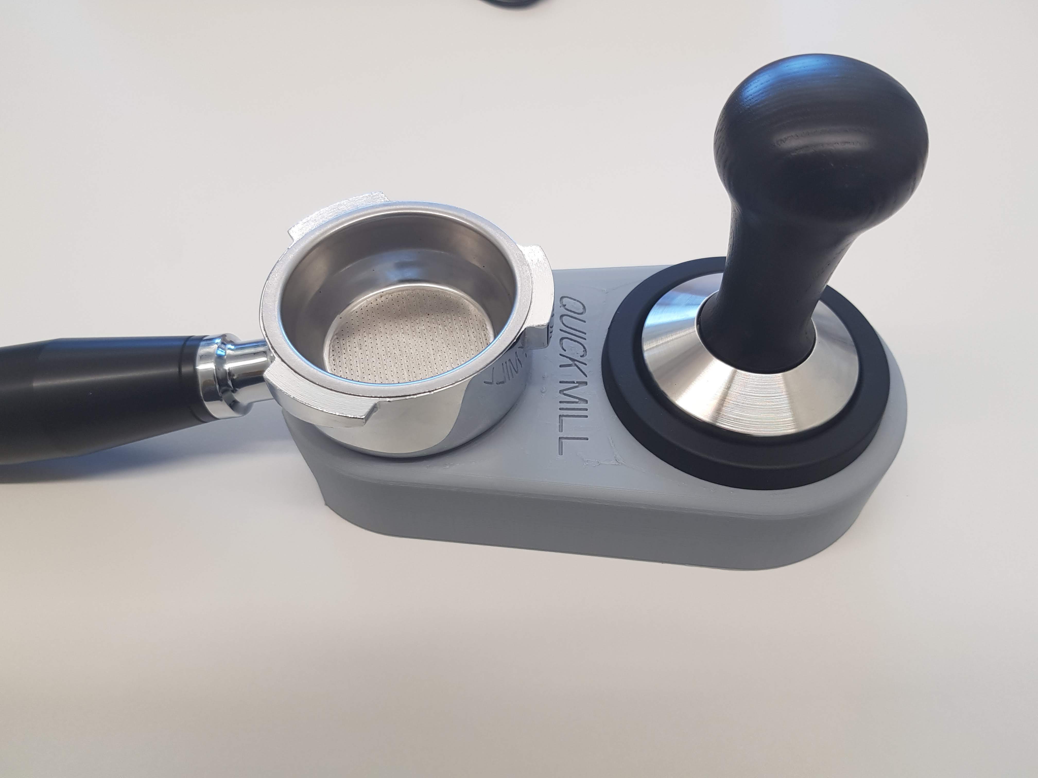 Tamper Station for Quickmill Portafilter