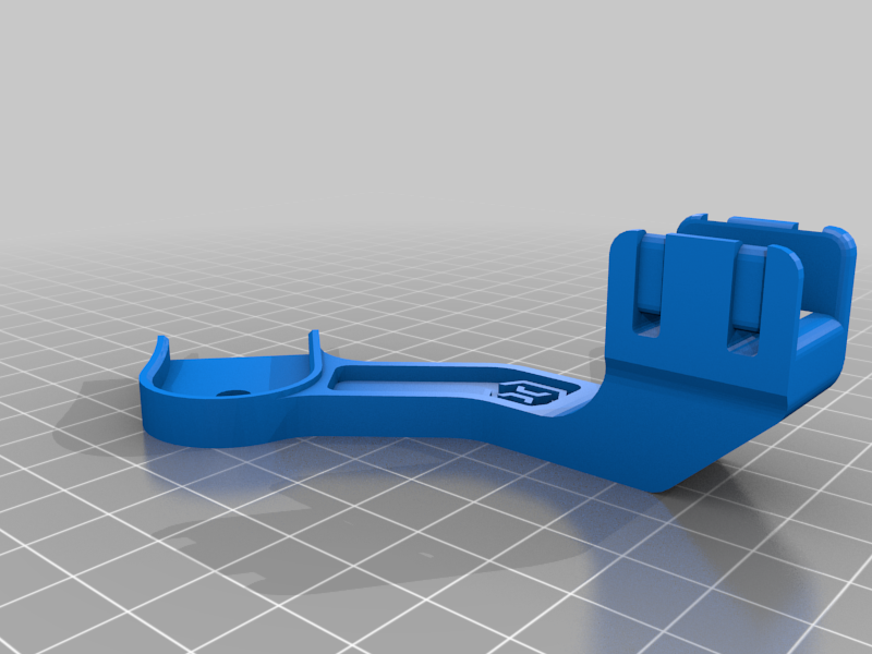 Artillery Genius bed cable holder (correct geometry)
