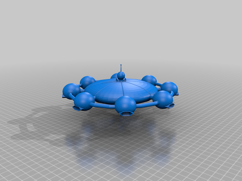 Starfleet style Starbase Model 2B