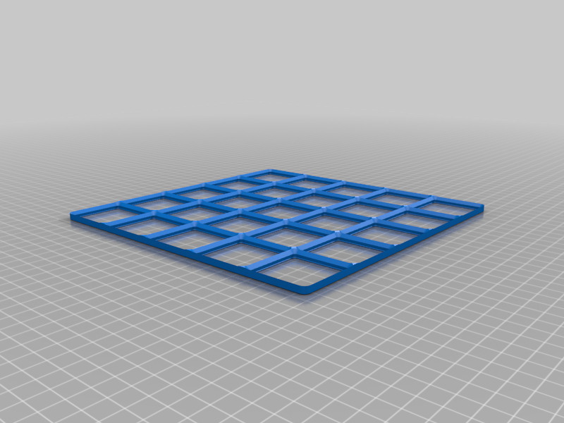 5x5 Gridfinity Base w/ Chamfer for Elephants Foot