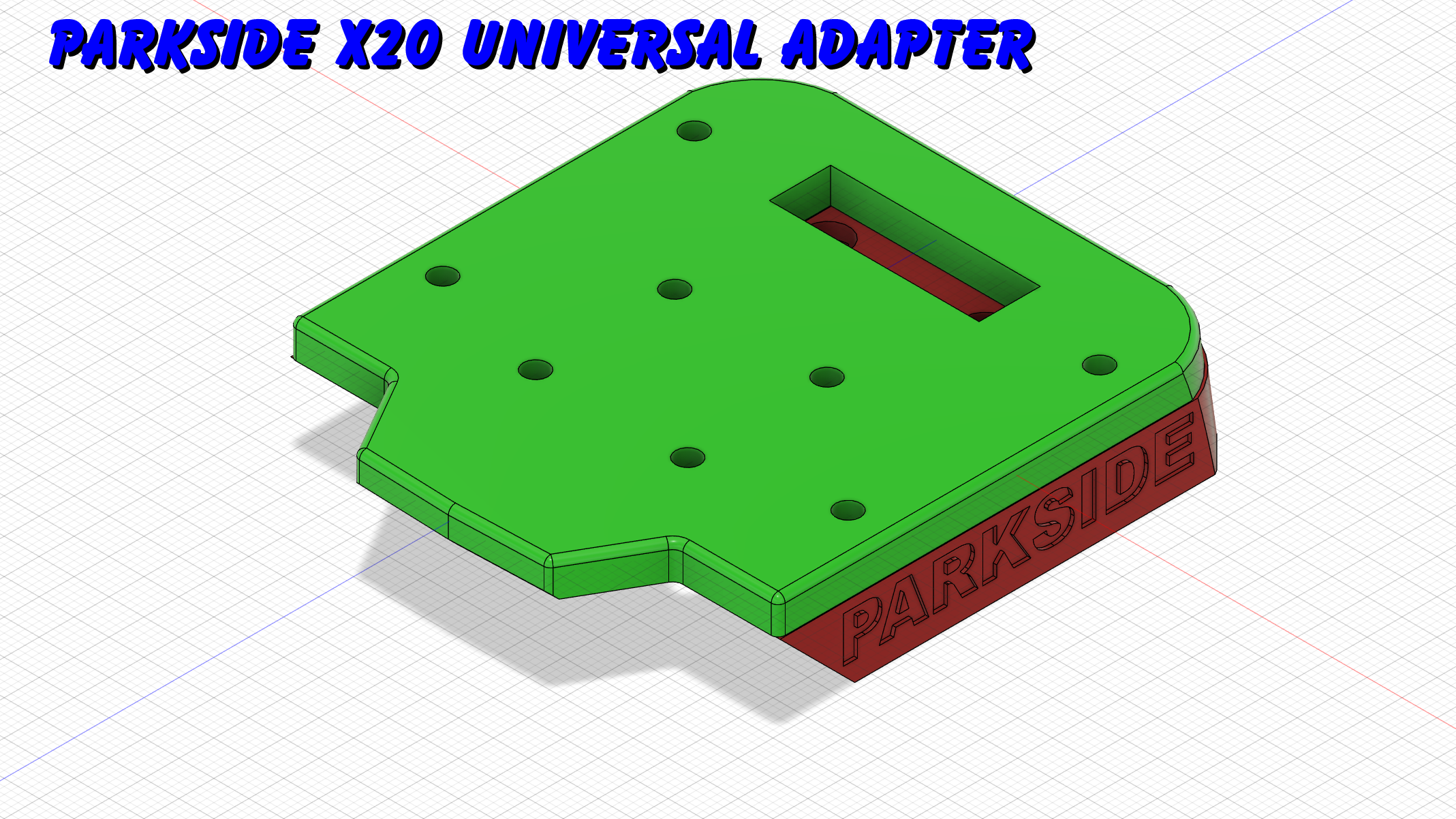 Parkside x20 universal Adapter