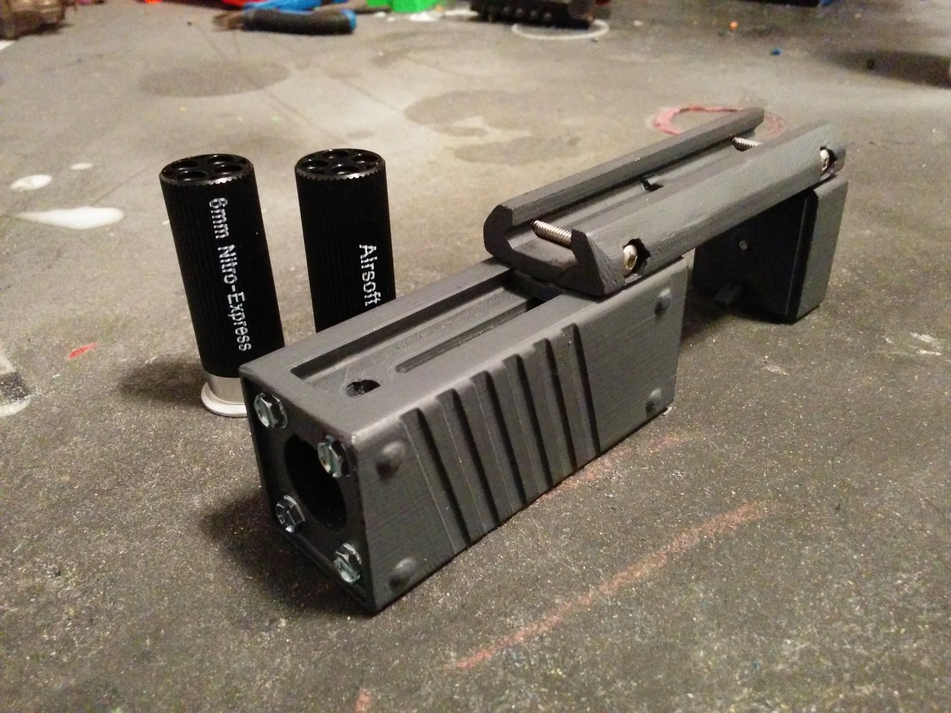 The Lockpick Airsoft Mini Shell Launcher
