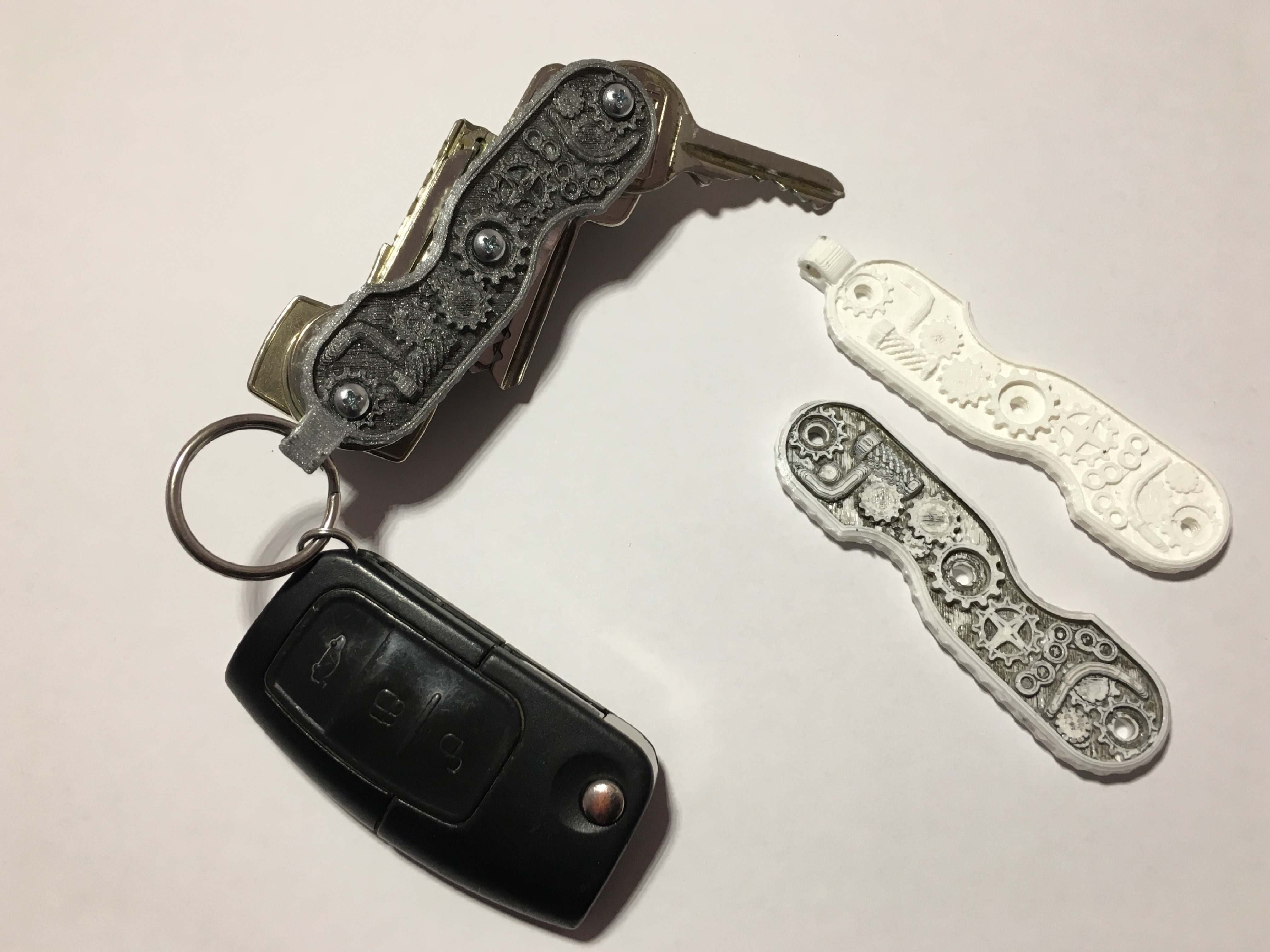 Swiss Army Key Holder Gears