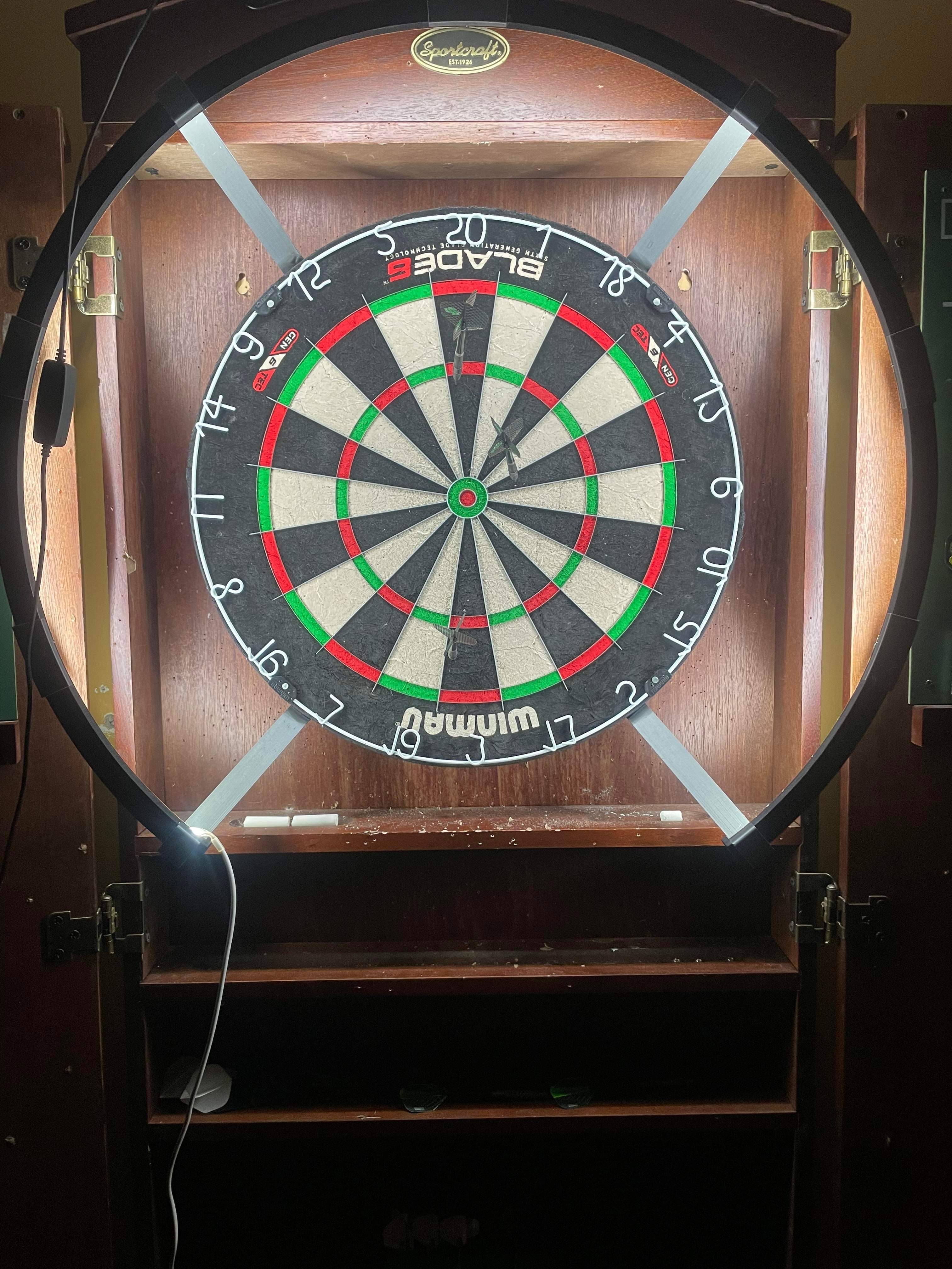 Dartboard LED Light (Remix)