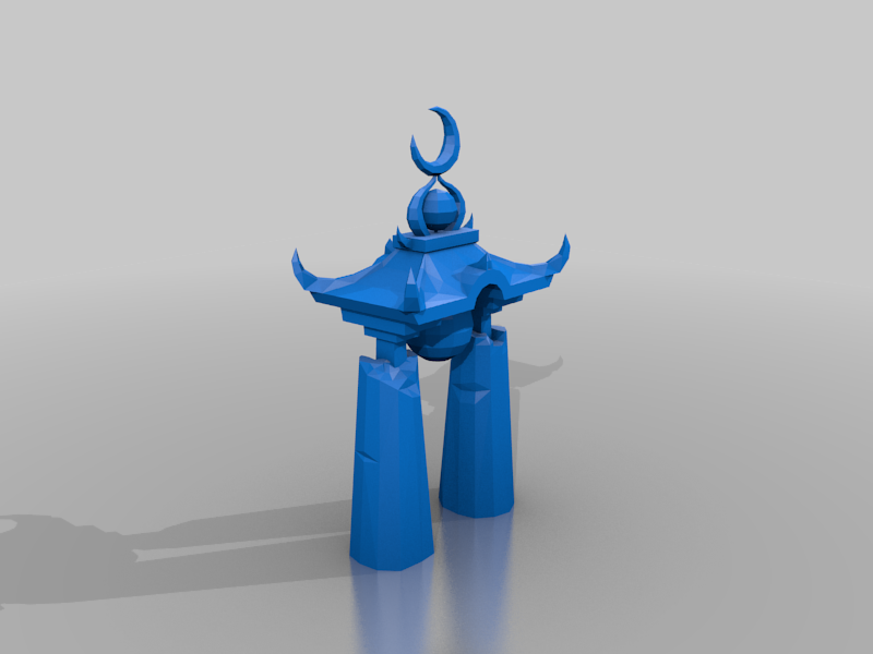 crescent moon gate - terrain