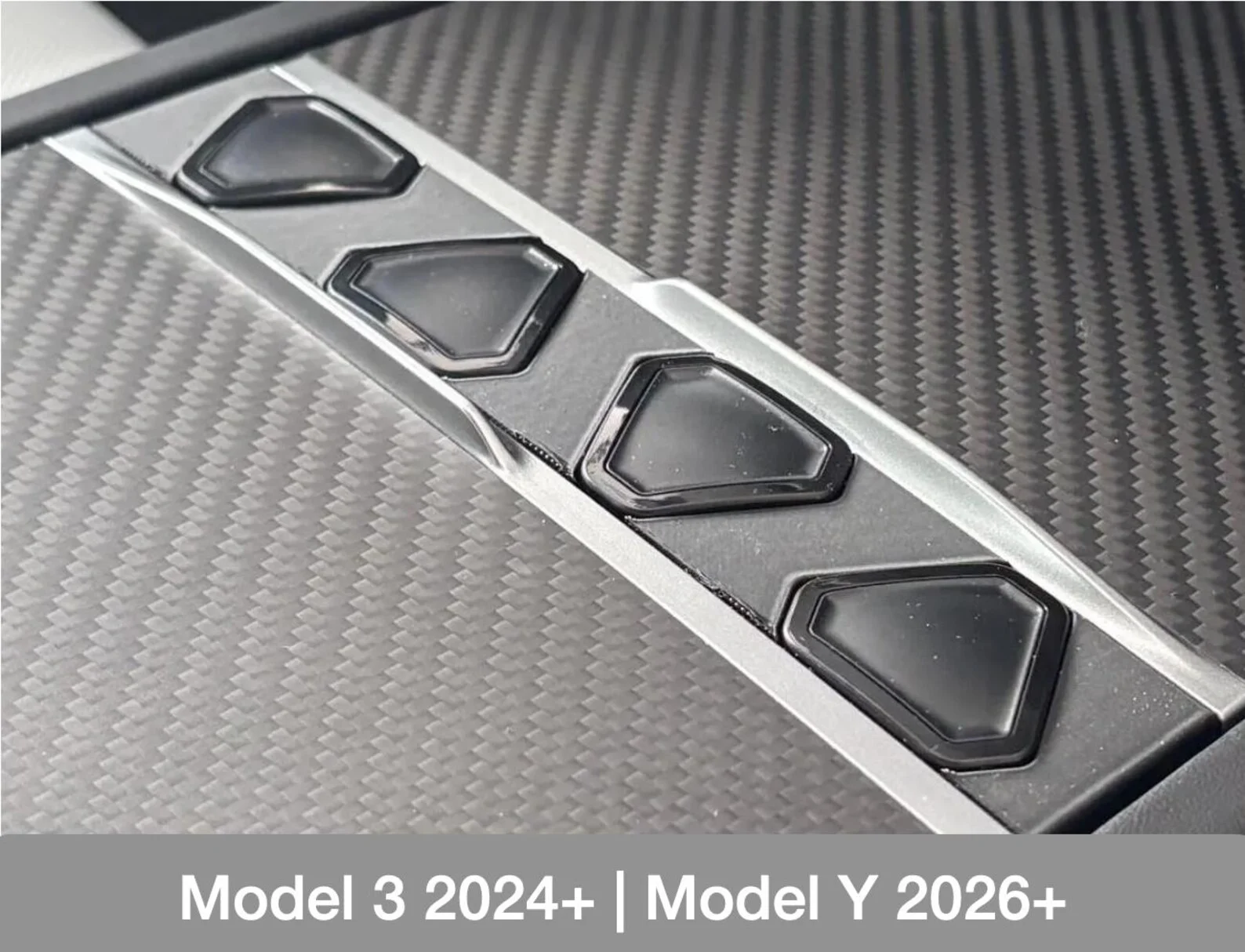 S3XY Button Center Console Model 3/Y Highland Juniper 2024+